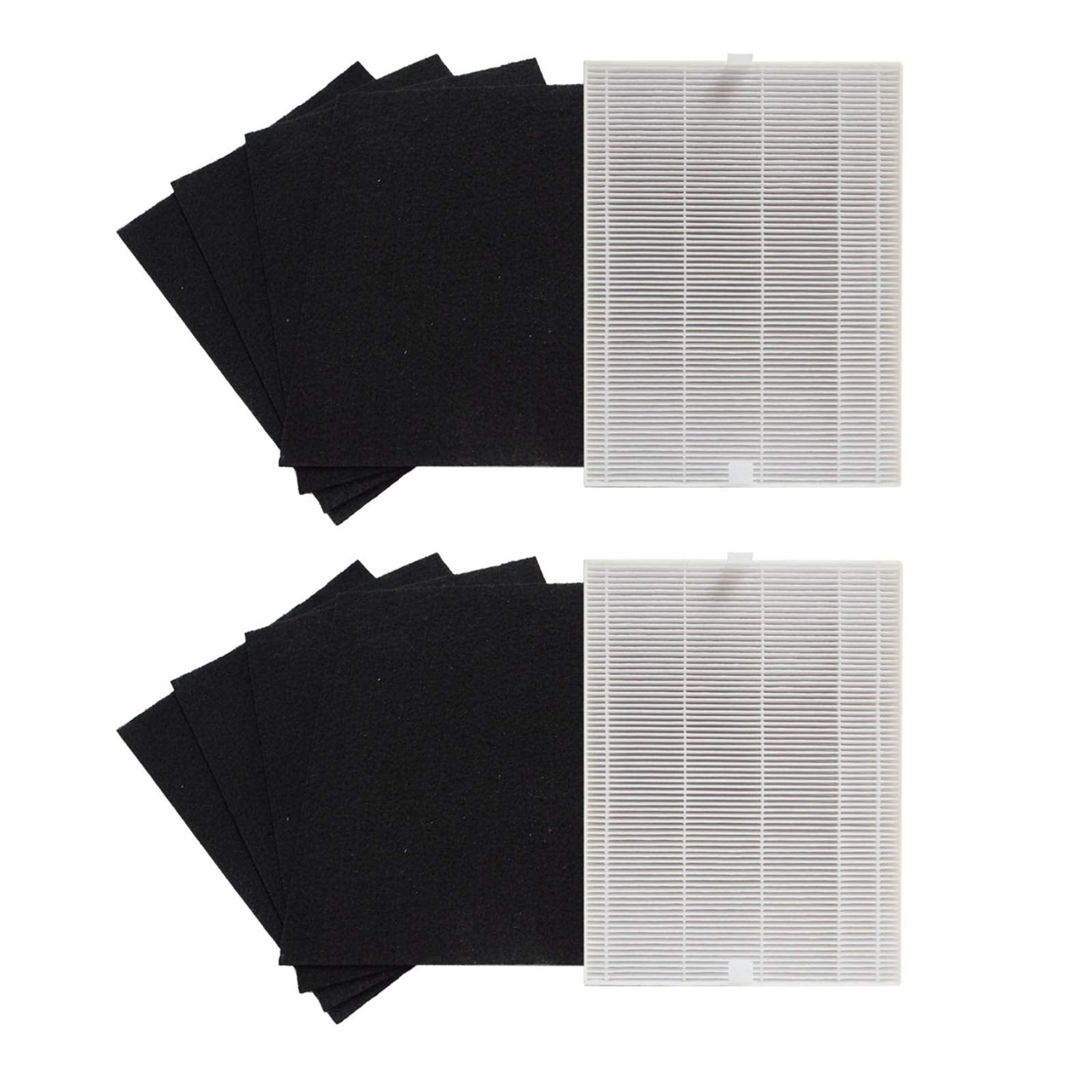 Pureburg Ap 1216L Replacement True Hepa Filter Set Compatible With Coway Ap 1216L Tower Mighty Air Purifier,H13 Activated Carbon