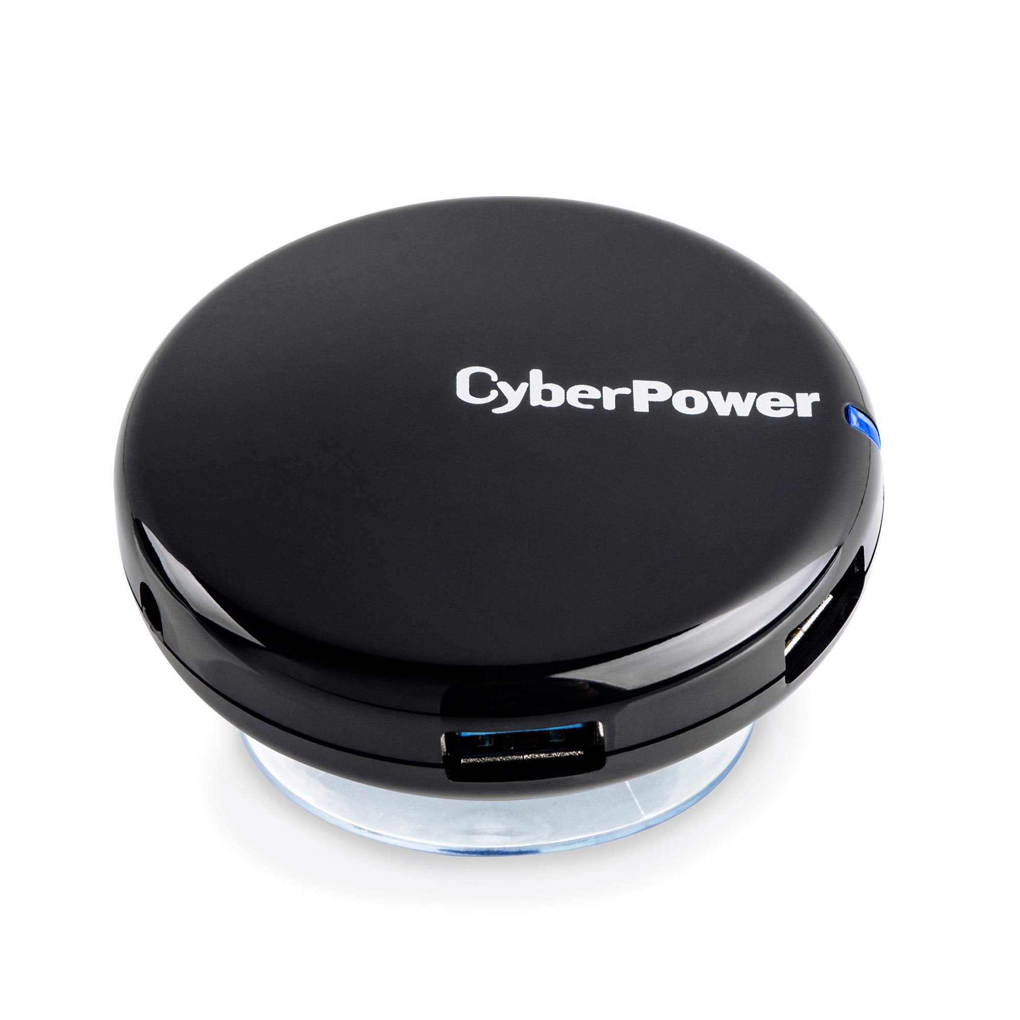 CyberPower CPH430PB 4 Port USB 3.0 SuperSpeed Hub - Black