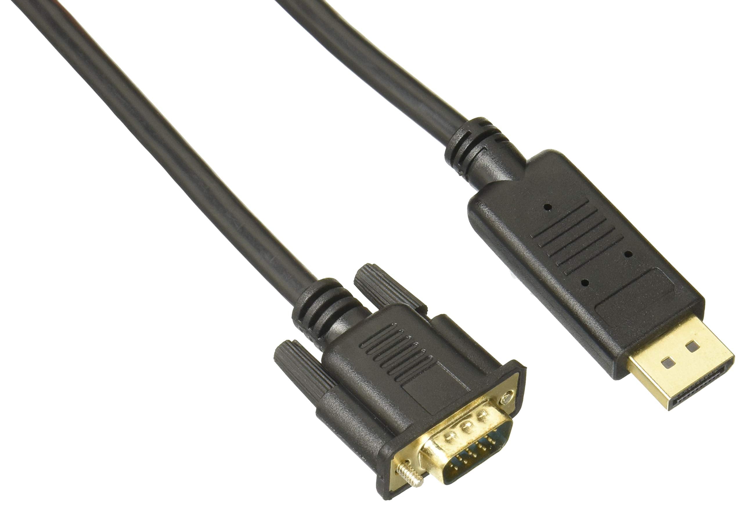 Addon 5Pk 3.0Ft Dp To Vga M/M Adapter