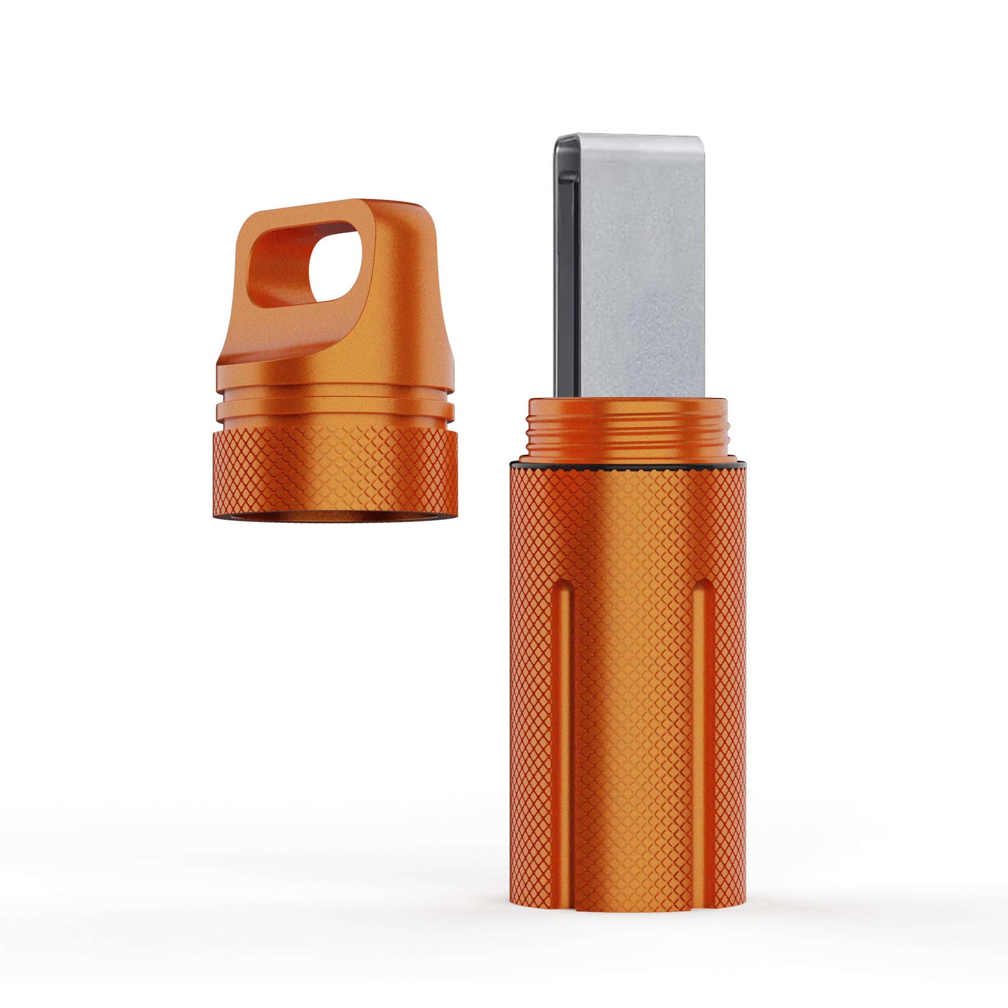 Aluminum Alloy Carrying Case Compatible With Ledger Nano X/S Plus Yubikey Usb 5 5C Nfc Nano, Waterproof & Shockproof Usb Thumb D