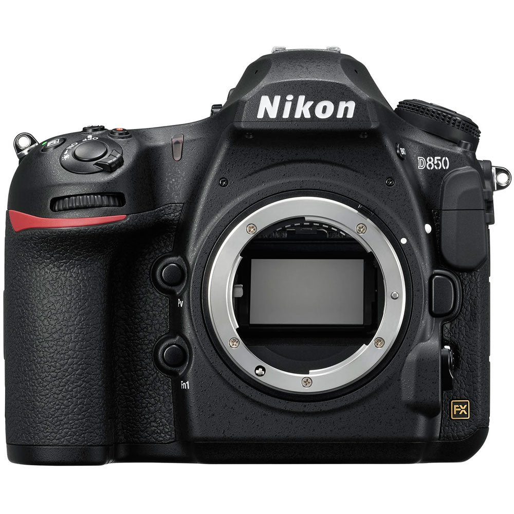 Nikon D850 45.7Mp Full-Frame Fx-Format Digital Slr Camera Body Bundle With 128Gb Memory Card, Photo And Video Professional Editi