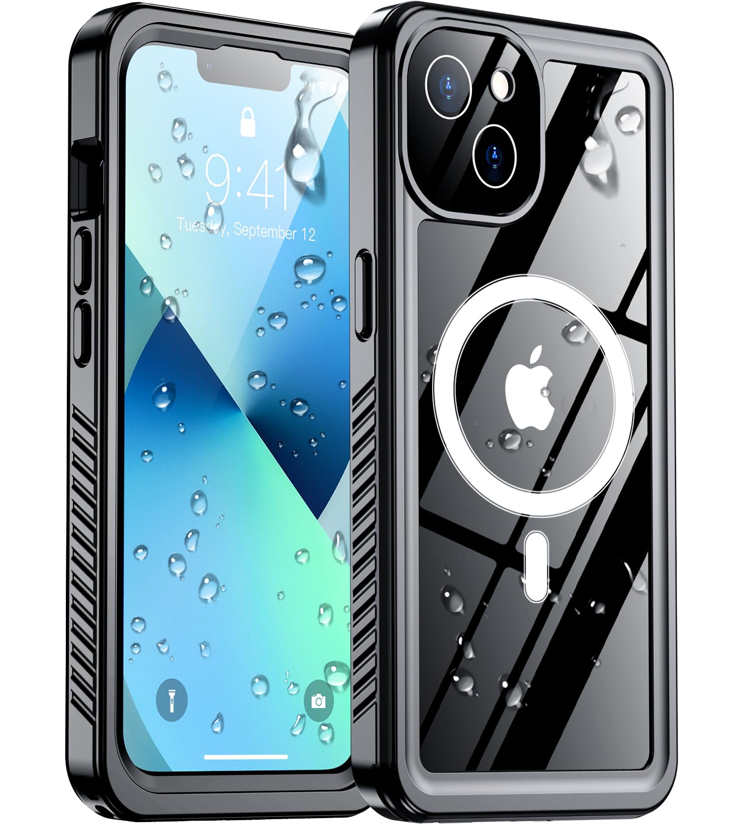 Red2Fire 2024 New Designed For Iphone 13 Case Waterproof,[Compatible With Magsafe][Built In Camera & Screen Protector][Full Body