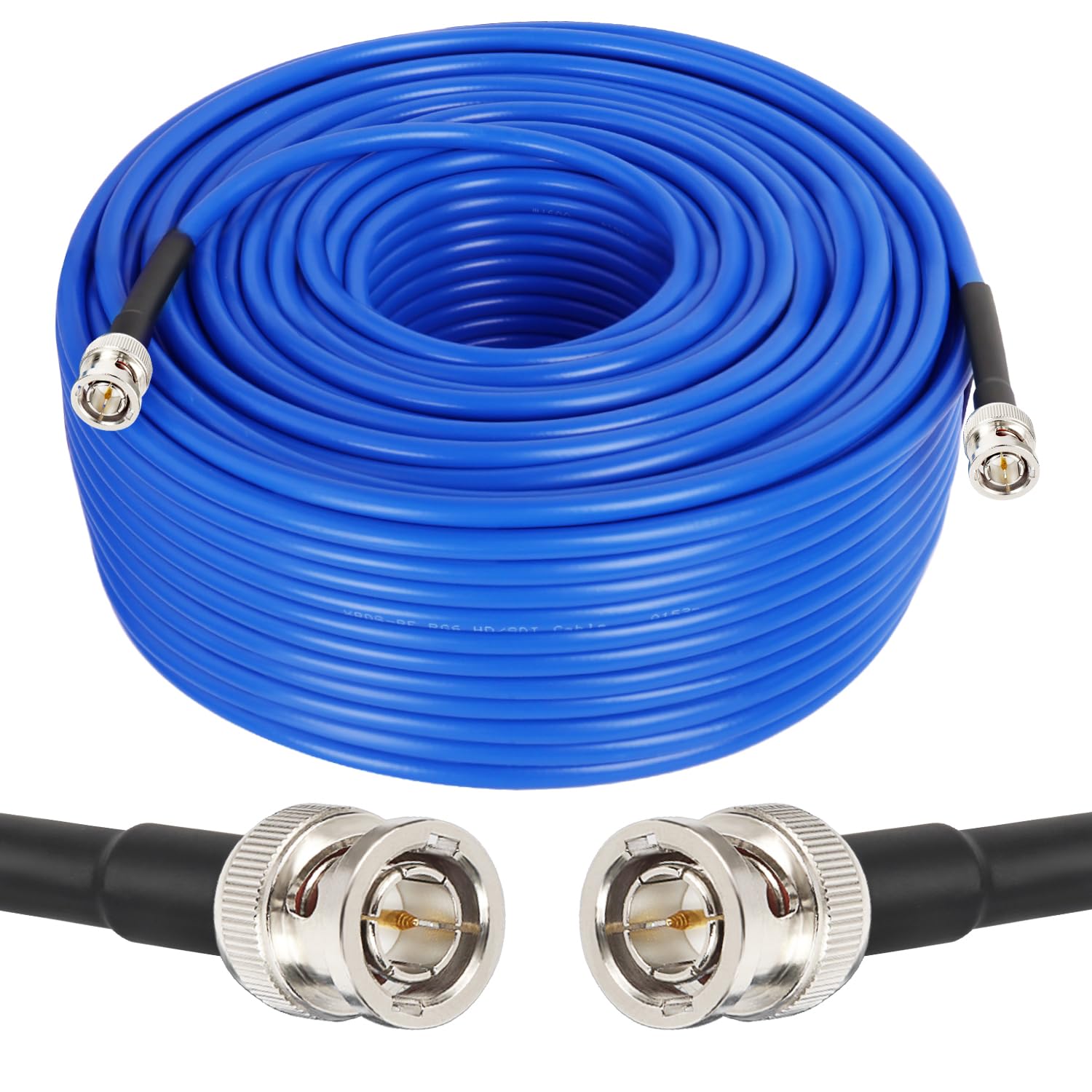 Xrds  Rf 12G Sdi Cable 250Ft, Sdi Video Cable 3G/6G/12G 75Ohm Bnc Cable Supports Hd Sdi/3G/6G Sdi/4K/8K For Video Security Camer