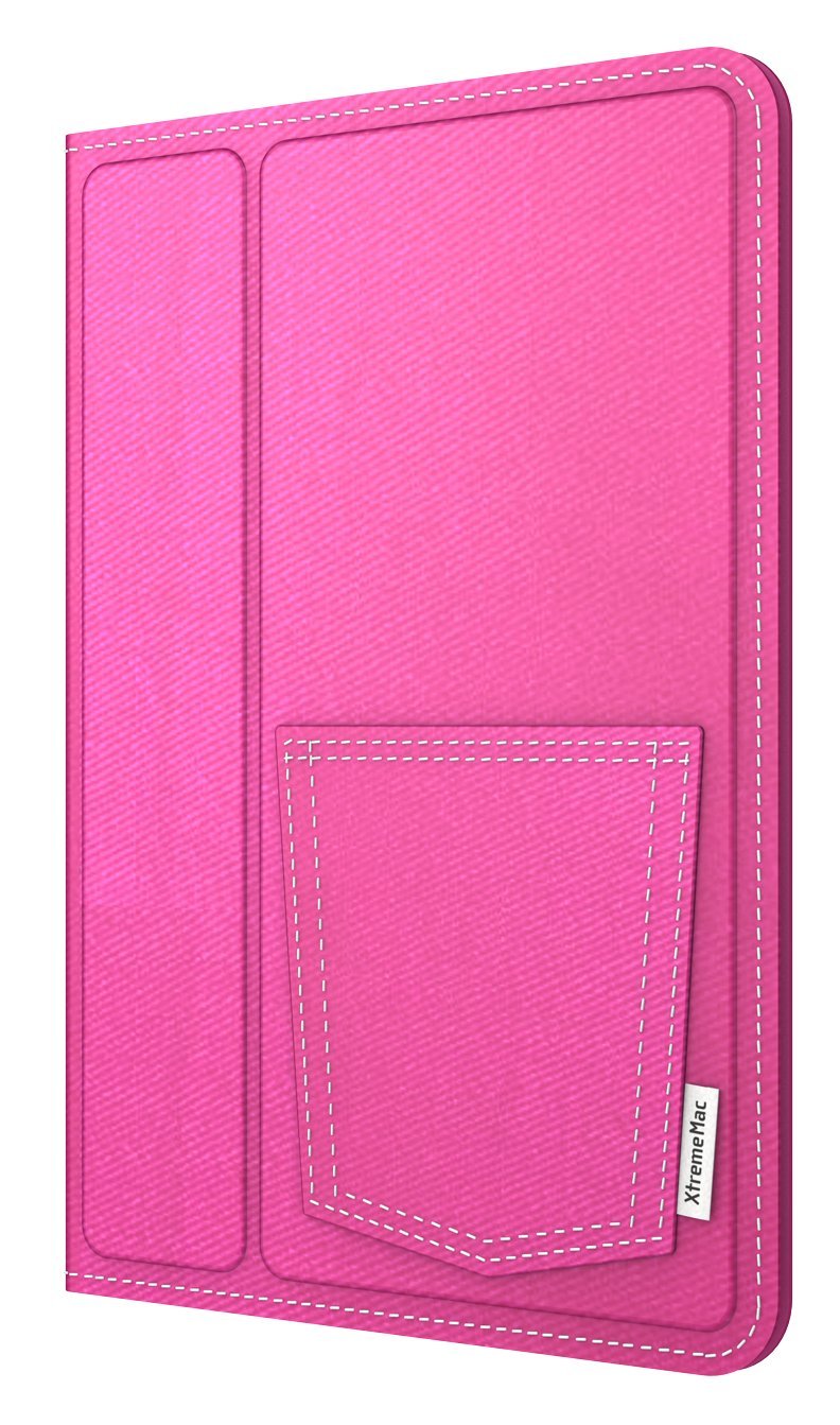 Xtrememac Microfolio Case For Ipad Mini (1St Gen And 2Nd Gen With Retina Display), Pink Denim (Ipdn Mfd 33)