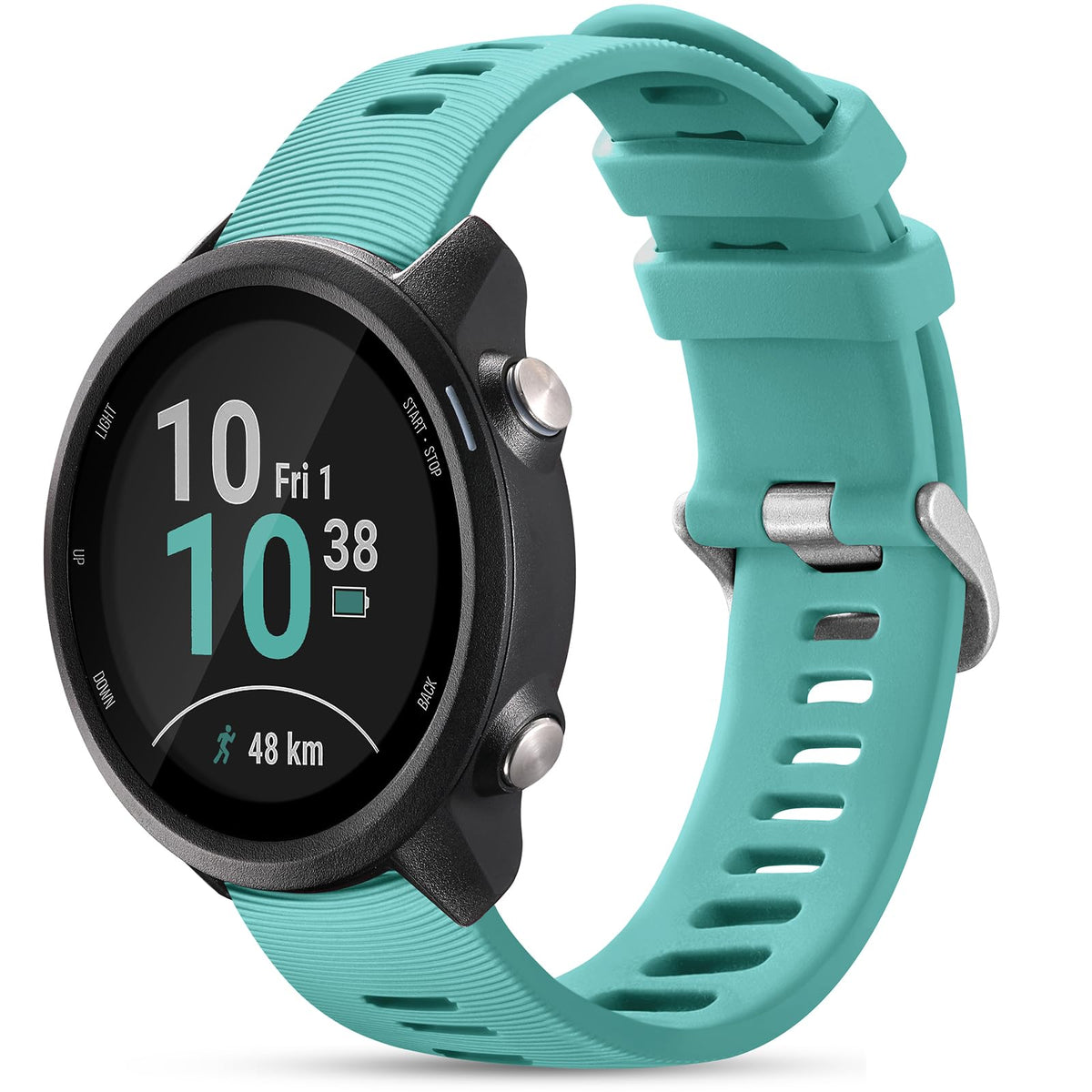 Geak Compatible With Garmin Vivoactive 6 Bands/Vivoactive 5/Vivoactive 3 Watch Bands, 20Mm Silicon Replacement Watch Bands Adjus
