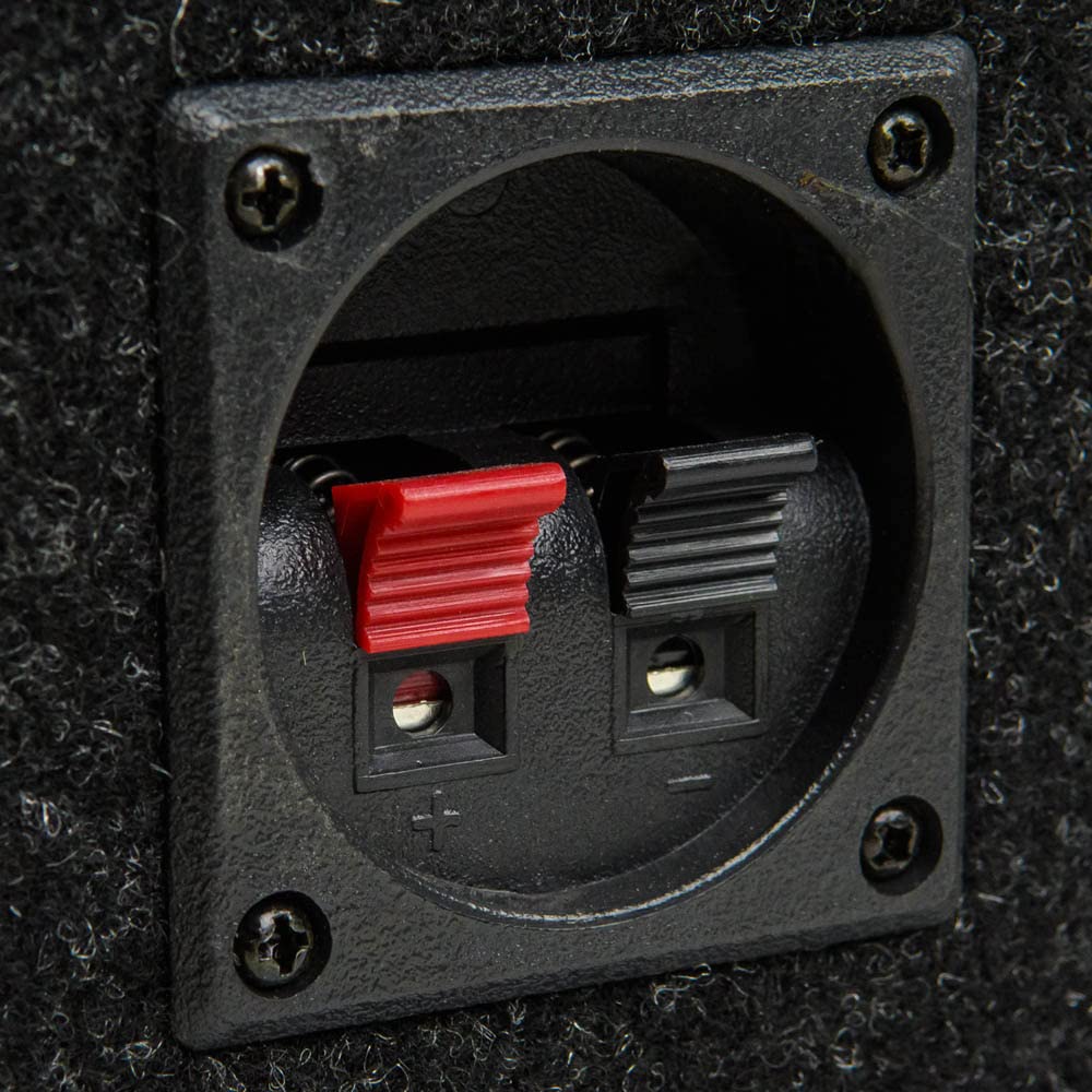 Set Of Two 6X9 Slanted Angled Speaker Box Enclosure 1/2'' Mdf Charcoal Ri Audio