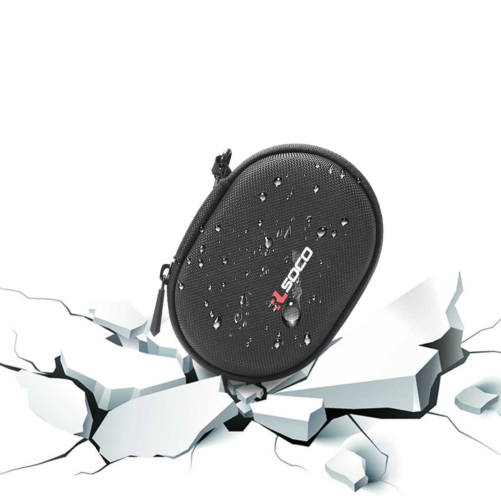 Rlsoco Travel Case For Logitech Lift Vertical/Mx Vertical Ergonomic Wireless Mouse (Black)