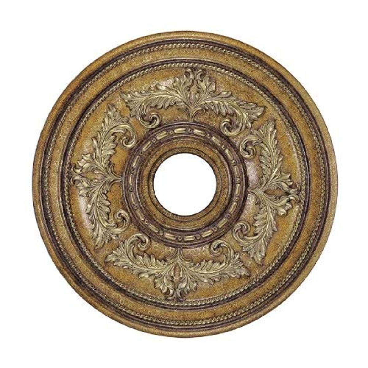 Livex Lighting 8200 57 Ceiling Medallion, Venetian Patina