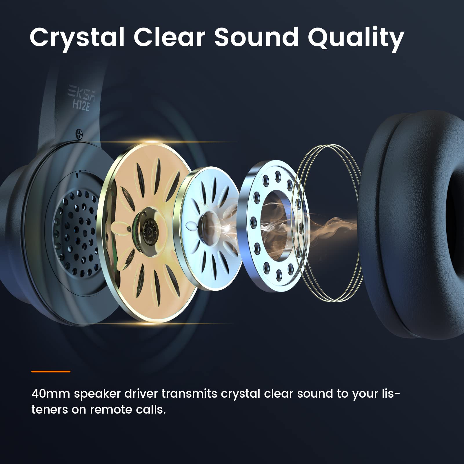 Headsets With Microphone For Laptop, 3.5Mm Wired Computer Headset Super Lightweight Noise Cancelling Headphones With In Line Con