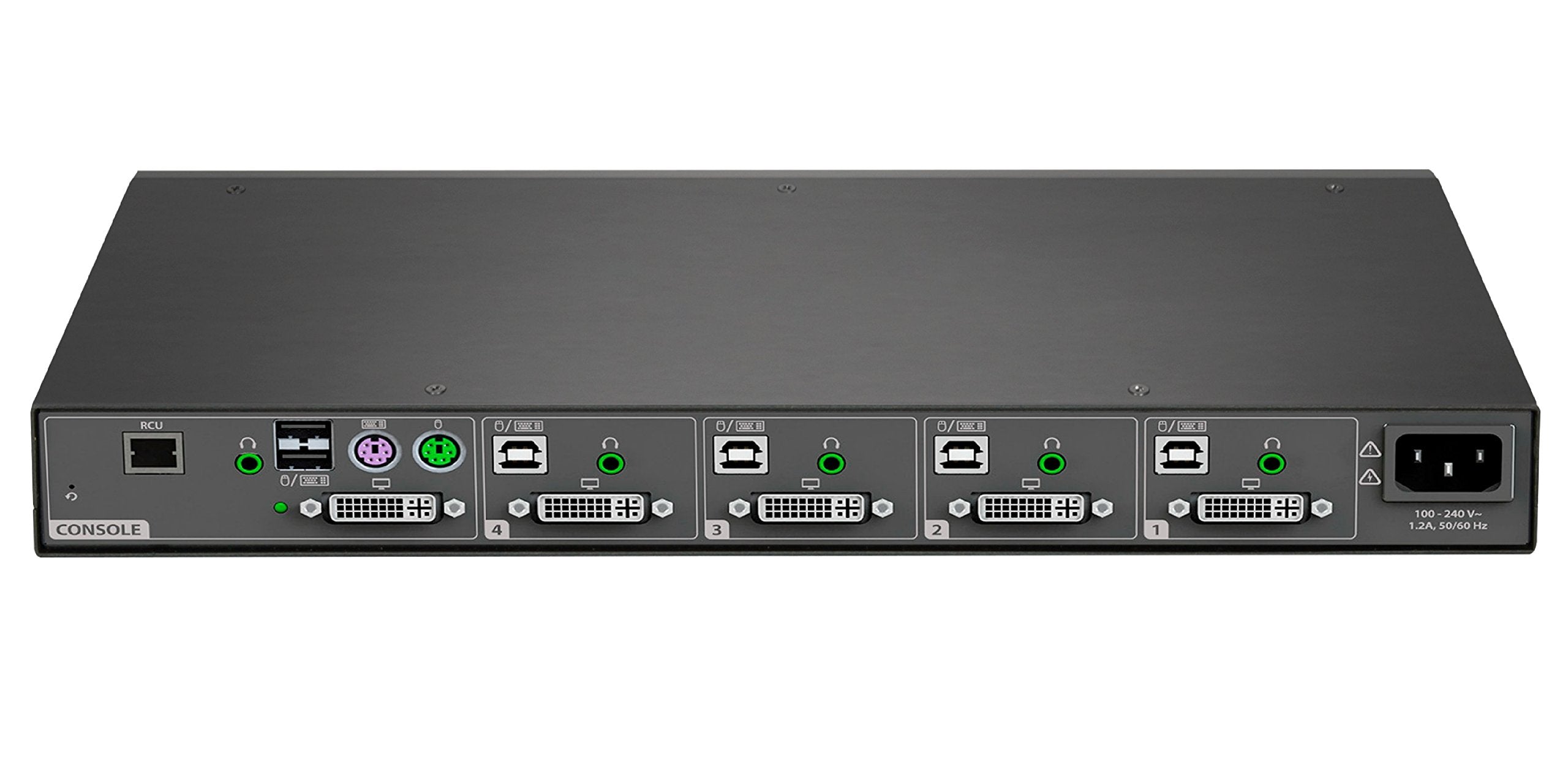 Avocent Vertiv Cybex Sc840 001Secure Desktop Kvm,Single Head Monitor,4 Port,Dual Link,Secure Desktop Kvm Switch,Common Access Ca