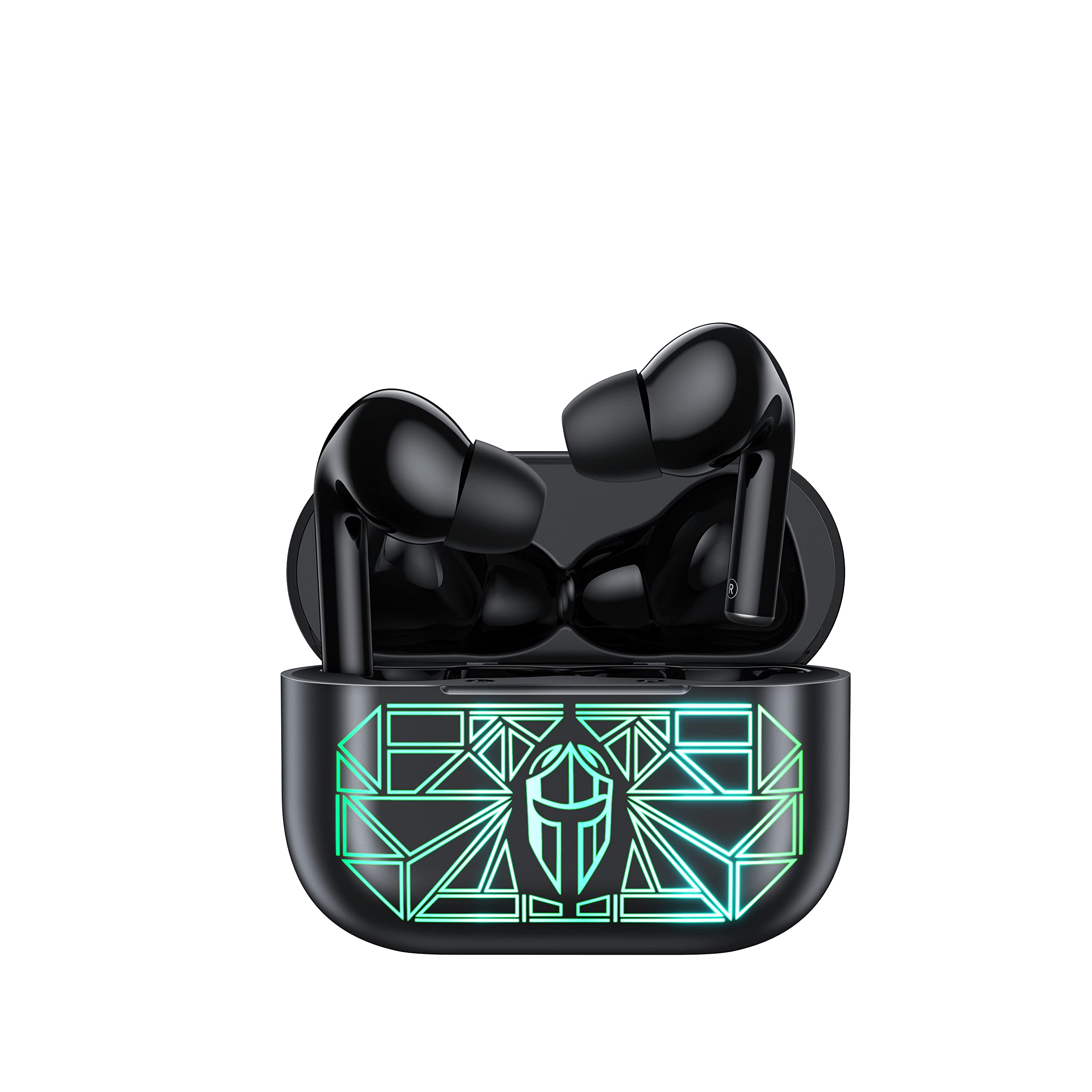 Neon Knight Nktws Low Latency Wireless Bluetooth(R) Gaming Earbuds 300 Hours Standby Waterproof Rated For True Wireless Gaming