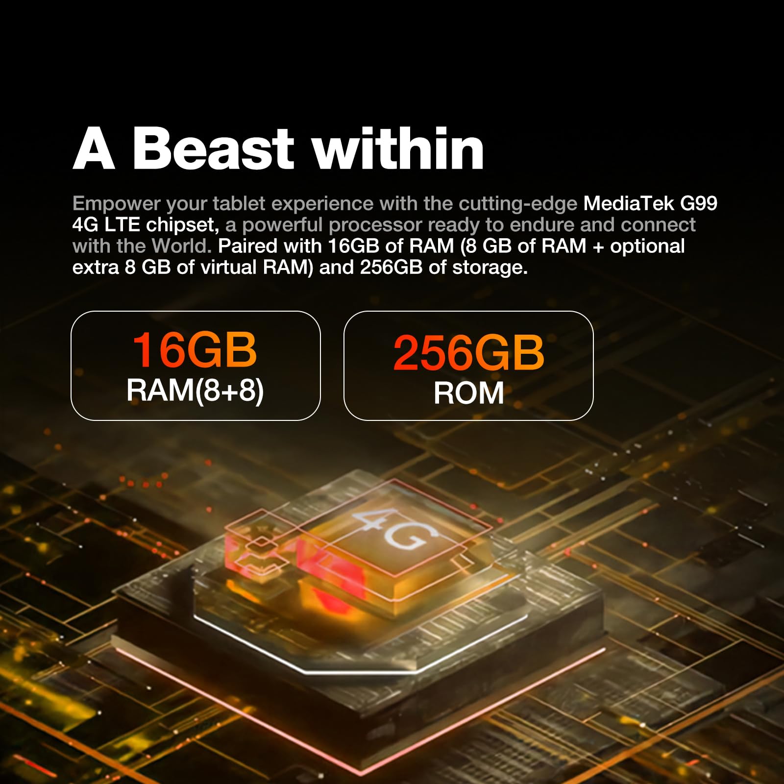 Agm Pad P2 Active Rugged Android 14 Tablet With Case, Waterproof/Drop Proof, Widevine L1 Certification, 11'' 90Hz Fhd 480 Nits D