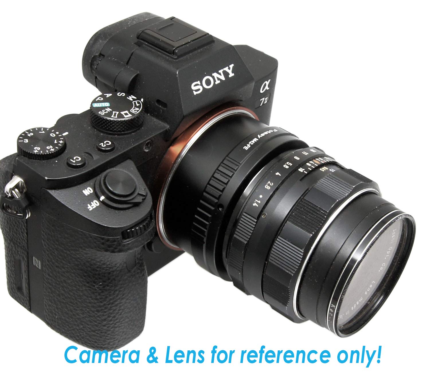 Fotasy Copper Adjustable M42 Lens To E Mount Adapter, 42Mm Screw Mount To E Mount, Compatible With Sony A7 A7R A7S Ii Iii Iv A9