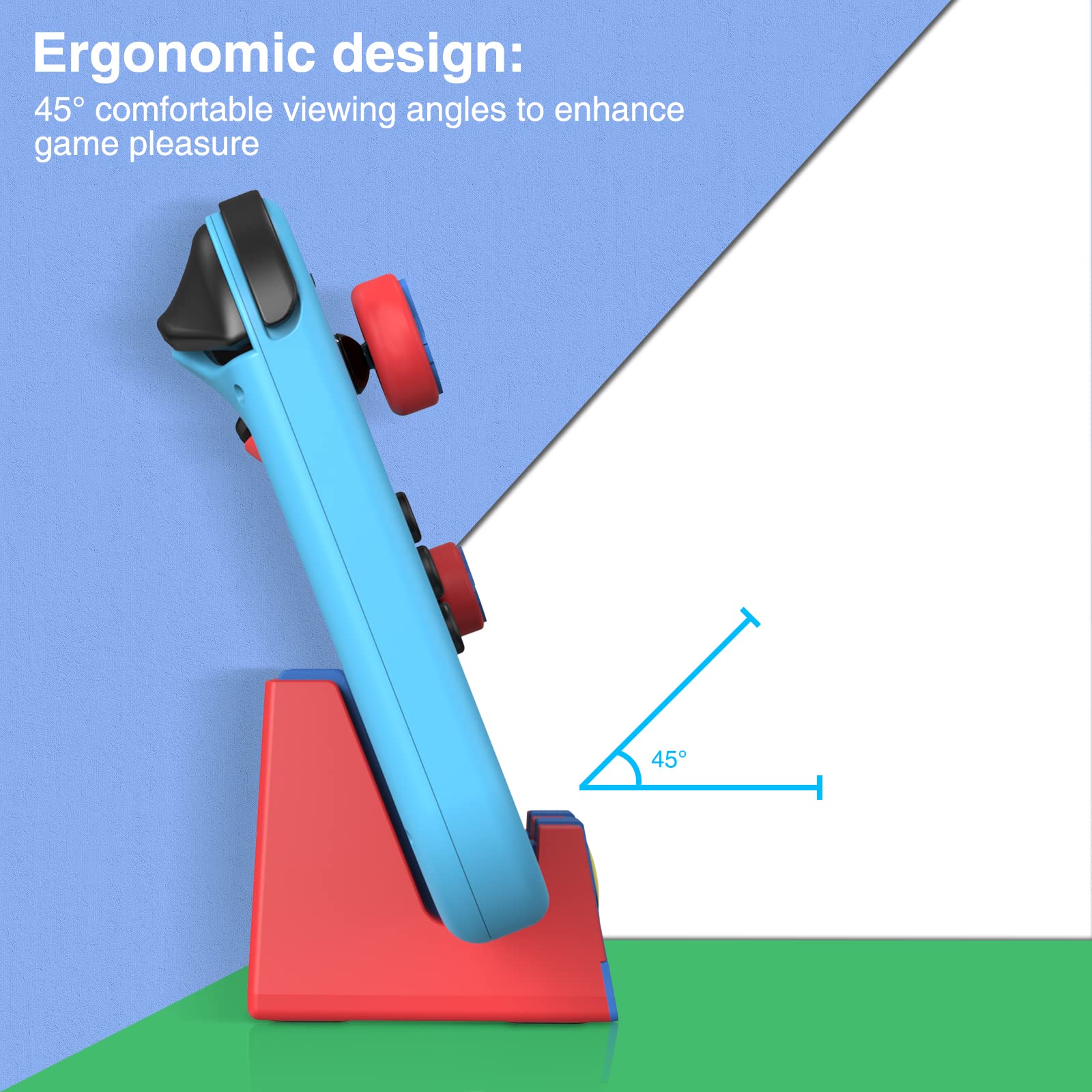 Heiying Switch Charging Dock For Nintendo Switch/Lite/Oled, Portable Charger Base Stand With Type C Port For Easy Console Chargi