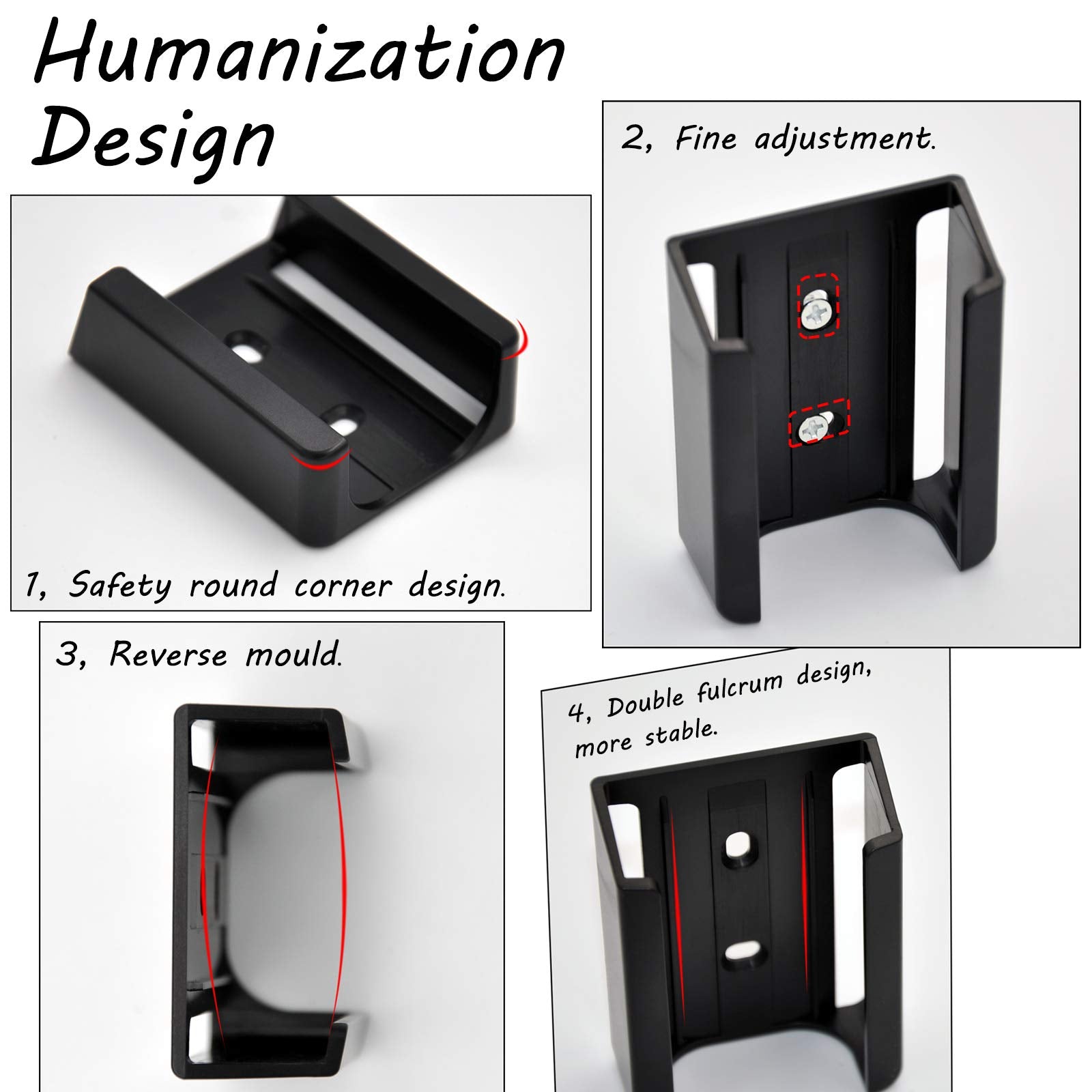 Yunbei Hd3/Uc7225T Ceiling Fan Remote Control Wall Mount Holder, Only For Hampton Bay Home Decorators Collection Thermostatic Re