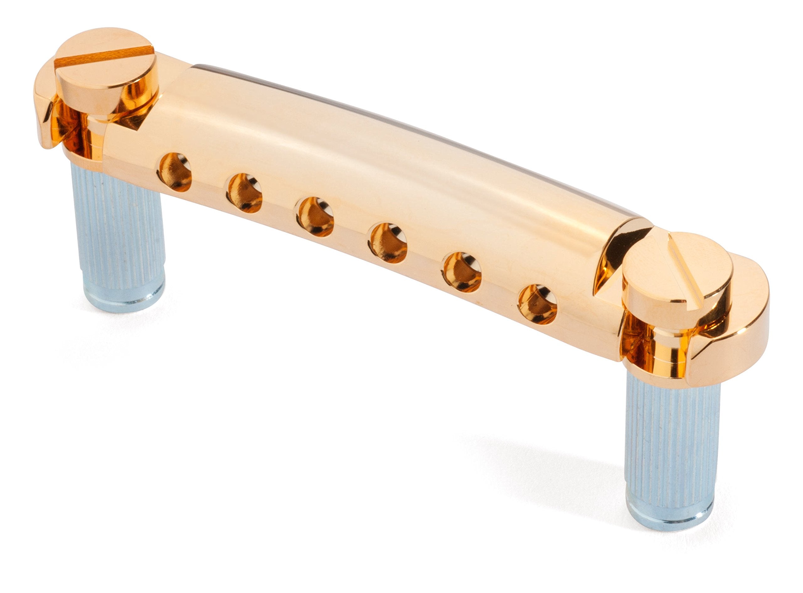 Gotoh 'Stop' Tailpiece, With Metric M8 X 1.25 Mounting Studs, Gold