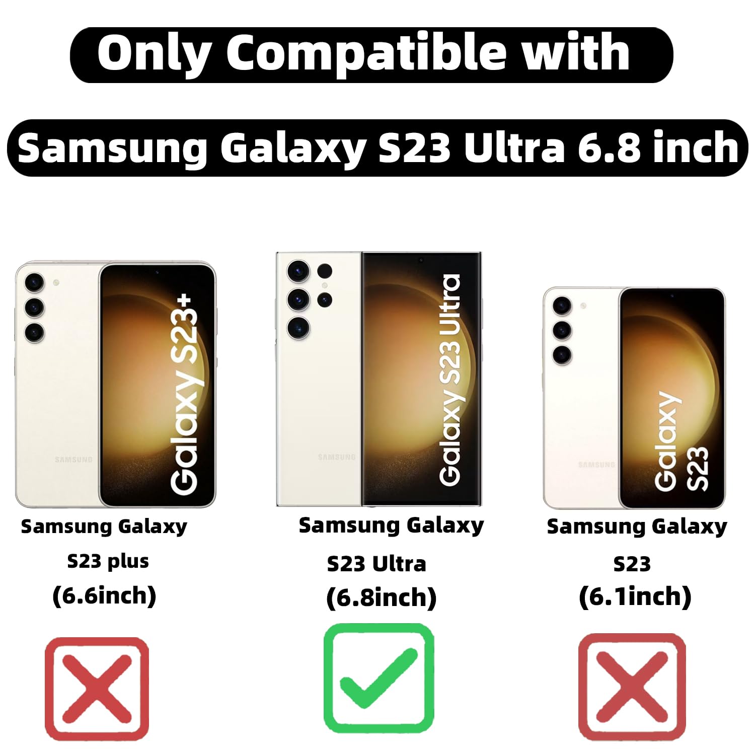 Zonrw For Samsung Galaxy S23 Ultra Case Magnetic,For Women Girl Soft Cute Luxury Love Heart Plating Bling Gradient Glitter Phone