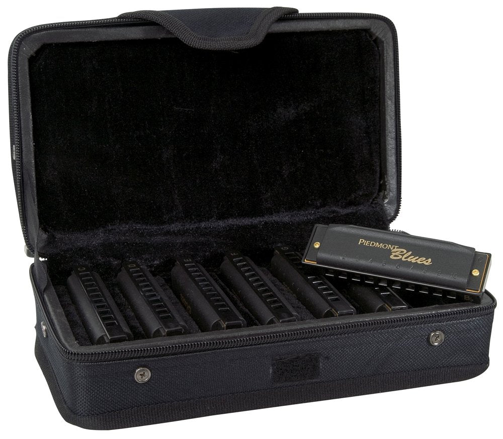 Hohner Pbh7 Piedmont Blues Harmonica Set   7 Pack