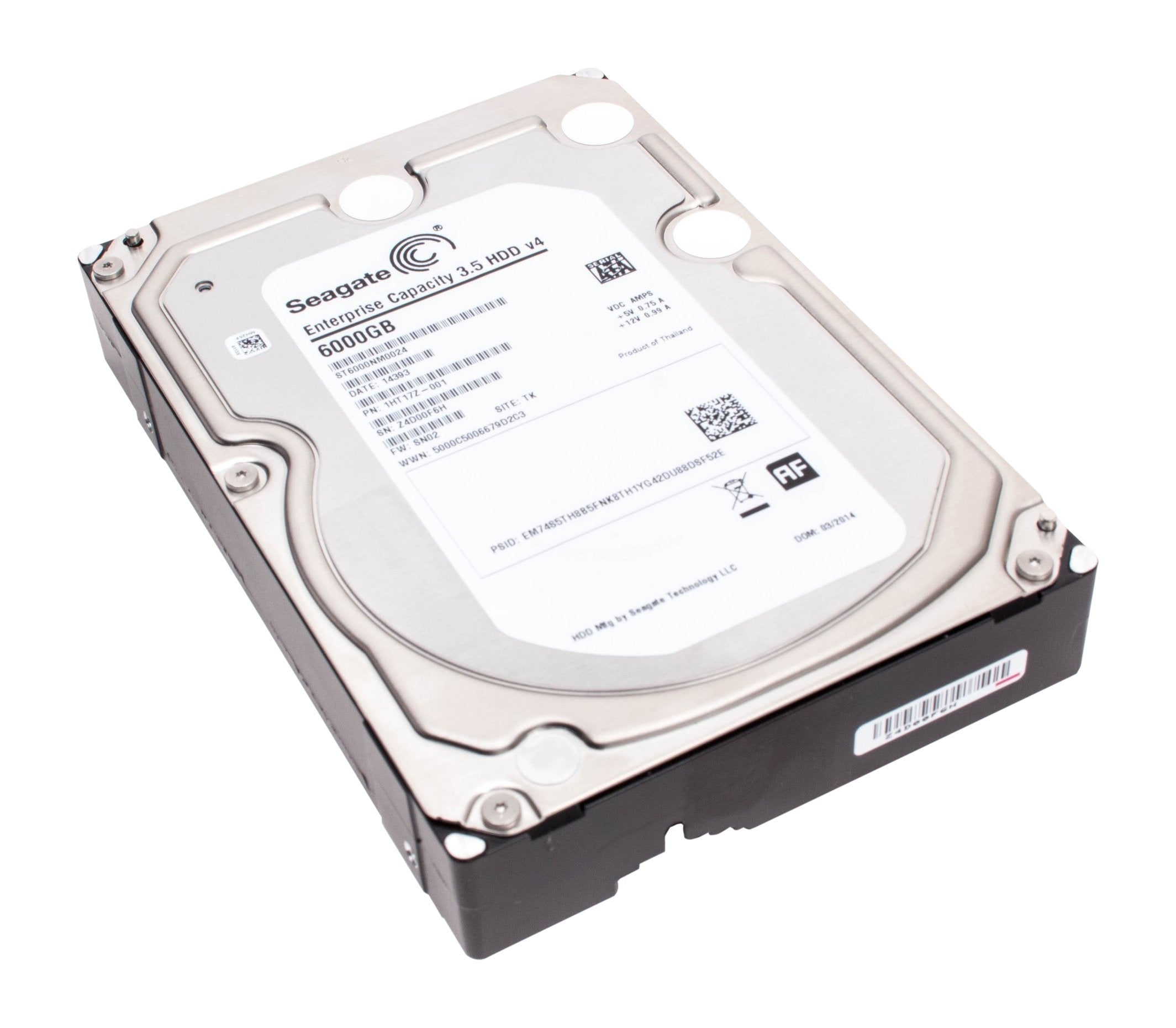 Seagate 6Tb 7200Rpm 128Mb Cache Sata/12Gb/S No Encryption