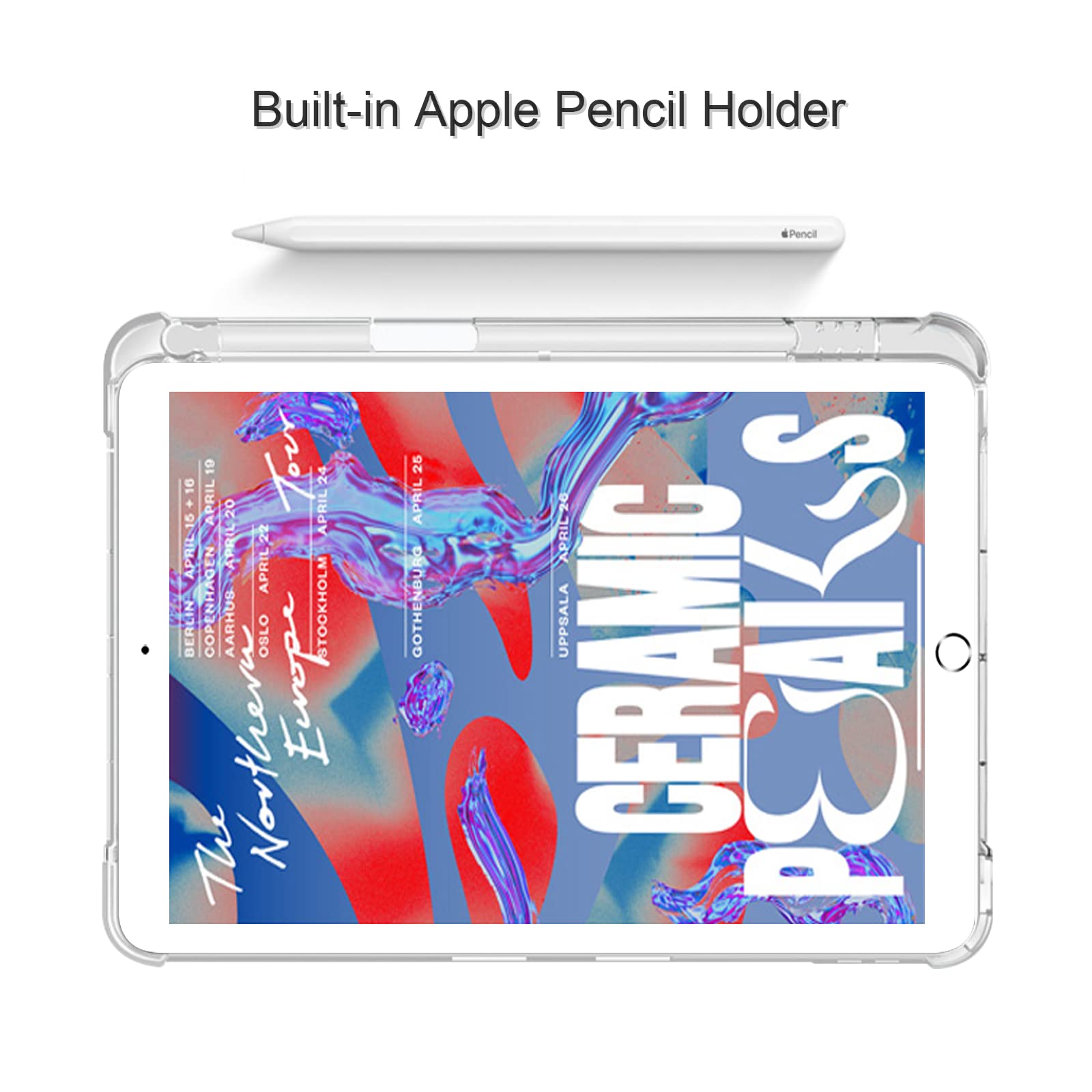 Divufus Case For Ipad Pro 9.7 Only(Old Model 2016), Lightweight Slim Auto Sleep/Wake Trifold Stand Smart Cover, Soft Tpu Frosted