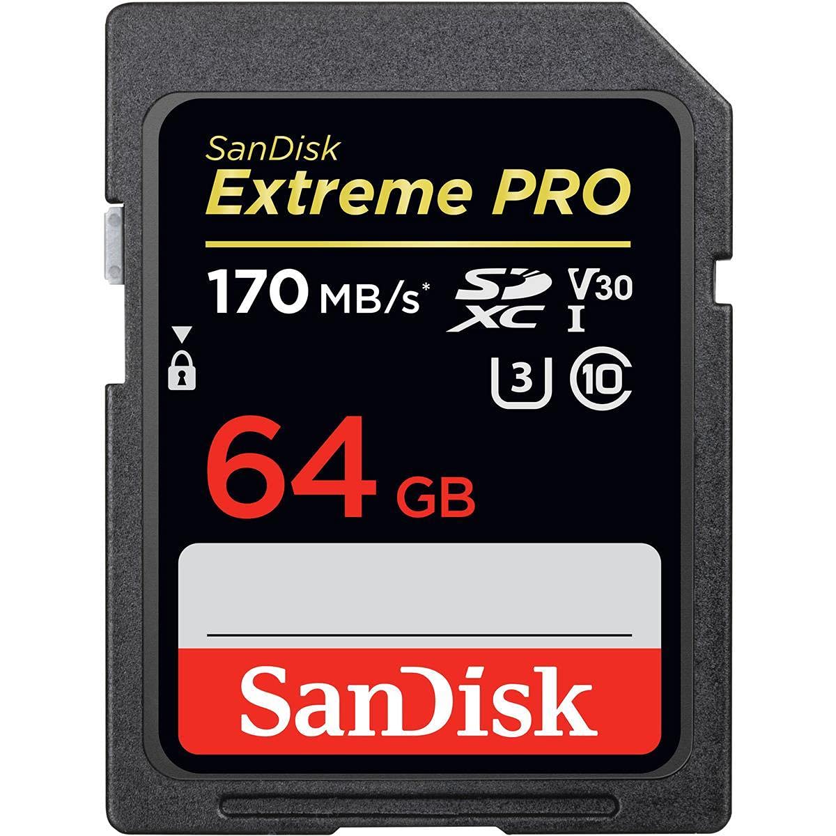 Sandisk 64Gb Extreme Pro Uhs I Sdxc Memory Card (3216658163)