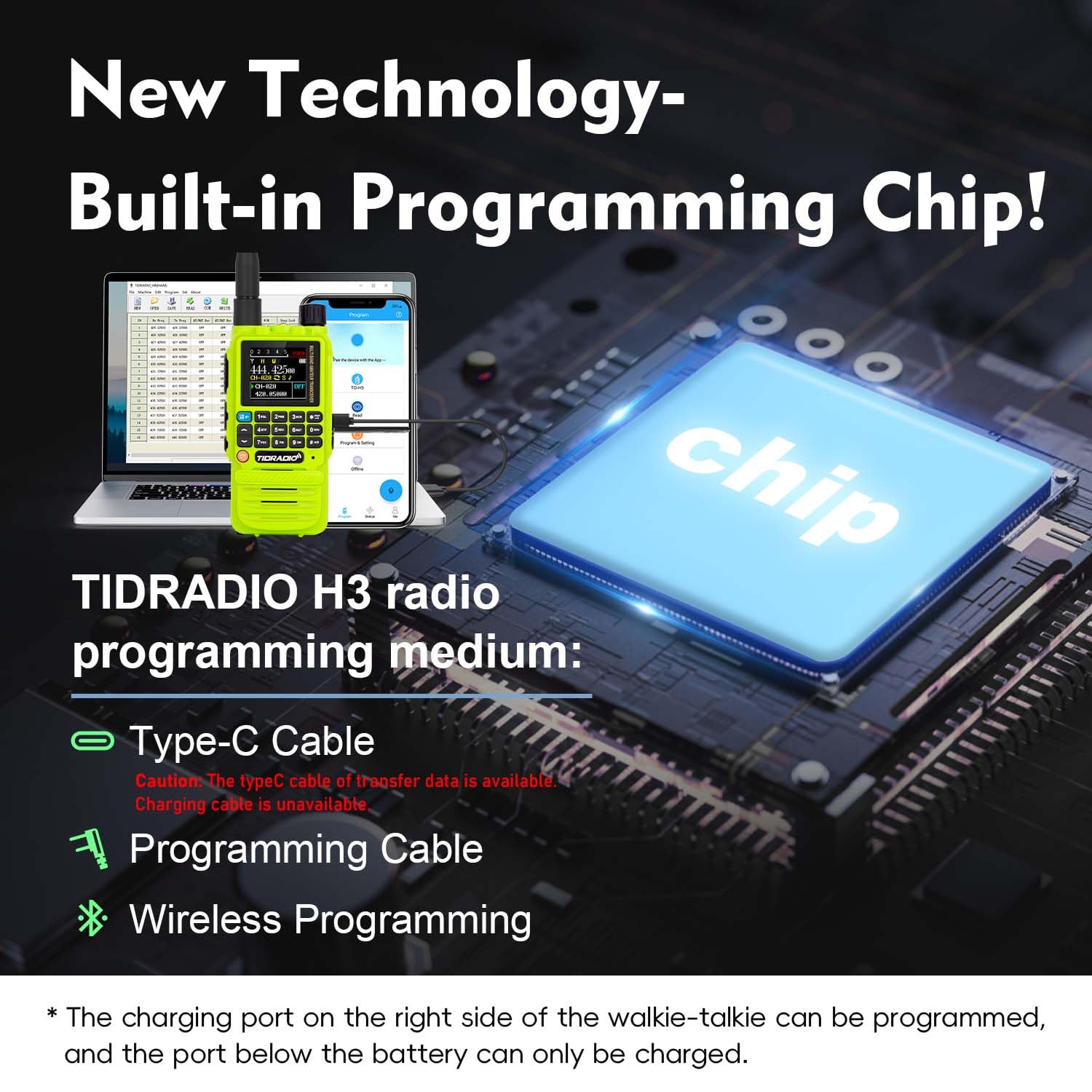 Tidradio Td H3 Gmrs Radio