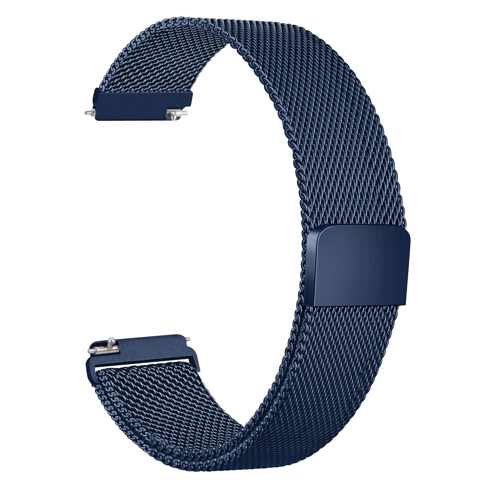 Yiled Metal Watch Bands 20Mm 22Mm Quick Release Watch Strap, Stainless Steel Mesh Replacement Strap For Men Women (20Mm, Royal B