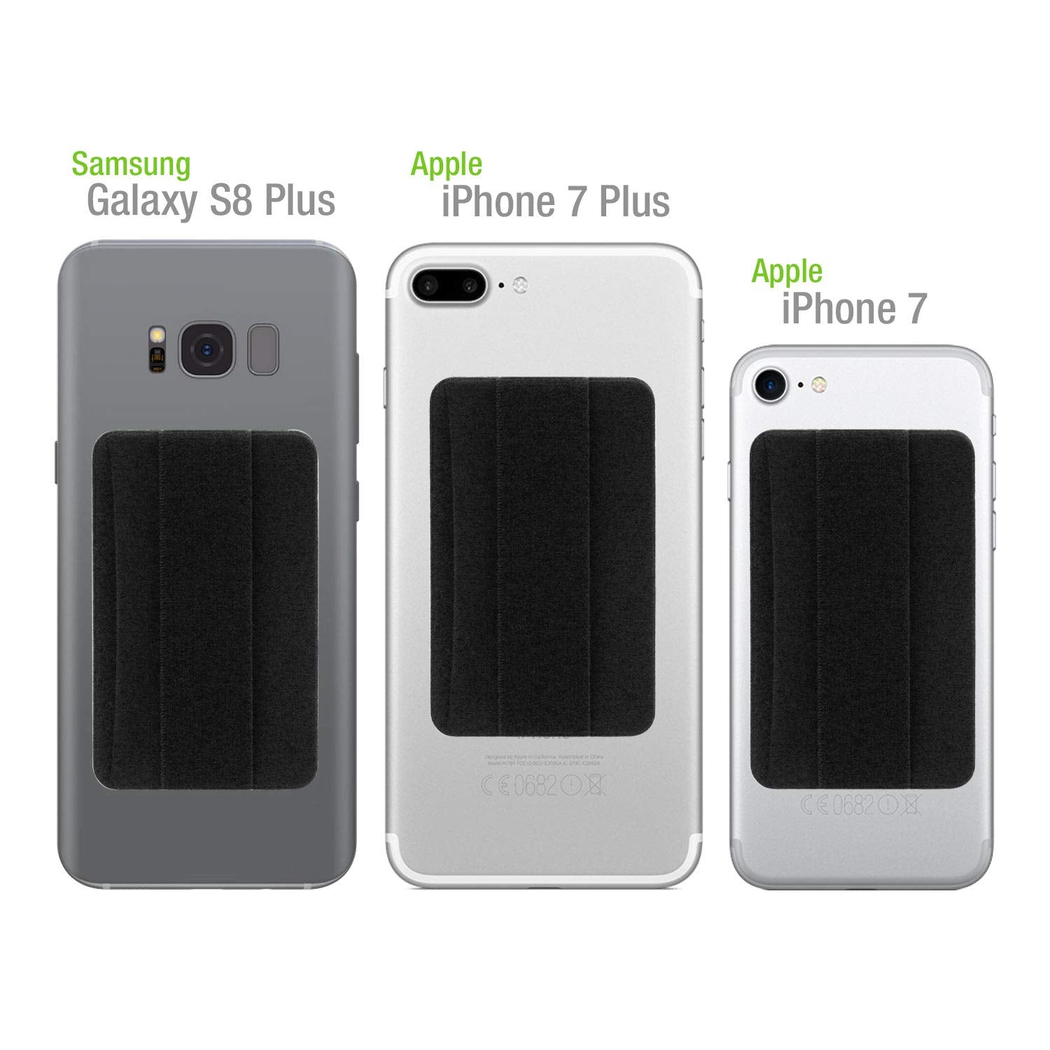 Cellet Ezstick Self Adhesive Slim Id And Credit Card Holder Stick On Phone Wallet And Holding Strap Compatible With Phone 11/11