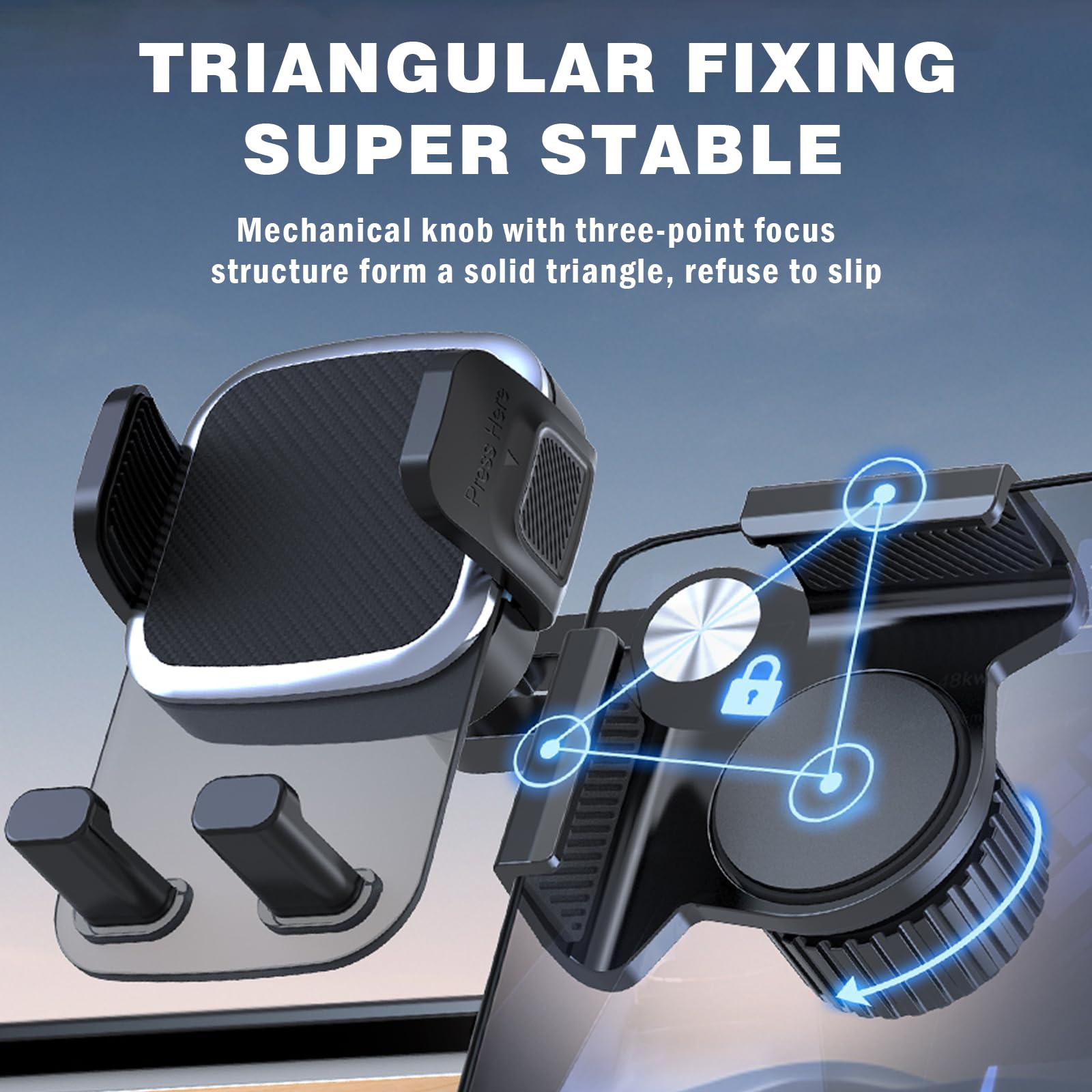 Bsadiy Phone Mount For Tesla Model 3/Y Accessories 2025, For Adjustable Universal Tesla Phone Mount For Tesla Model 3/Y/Cybertru