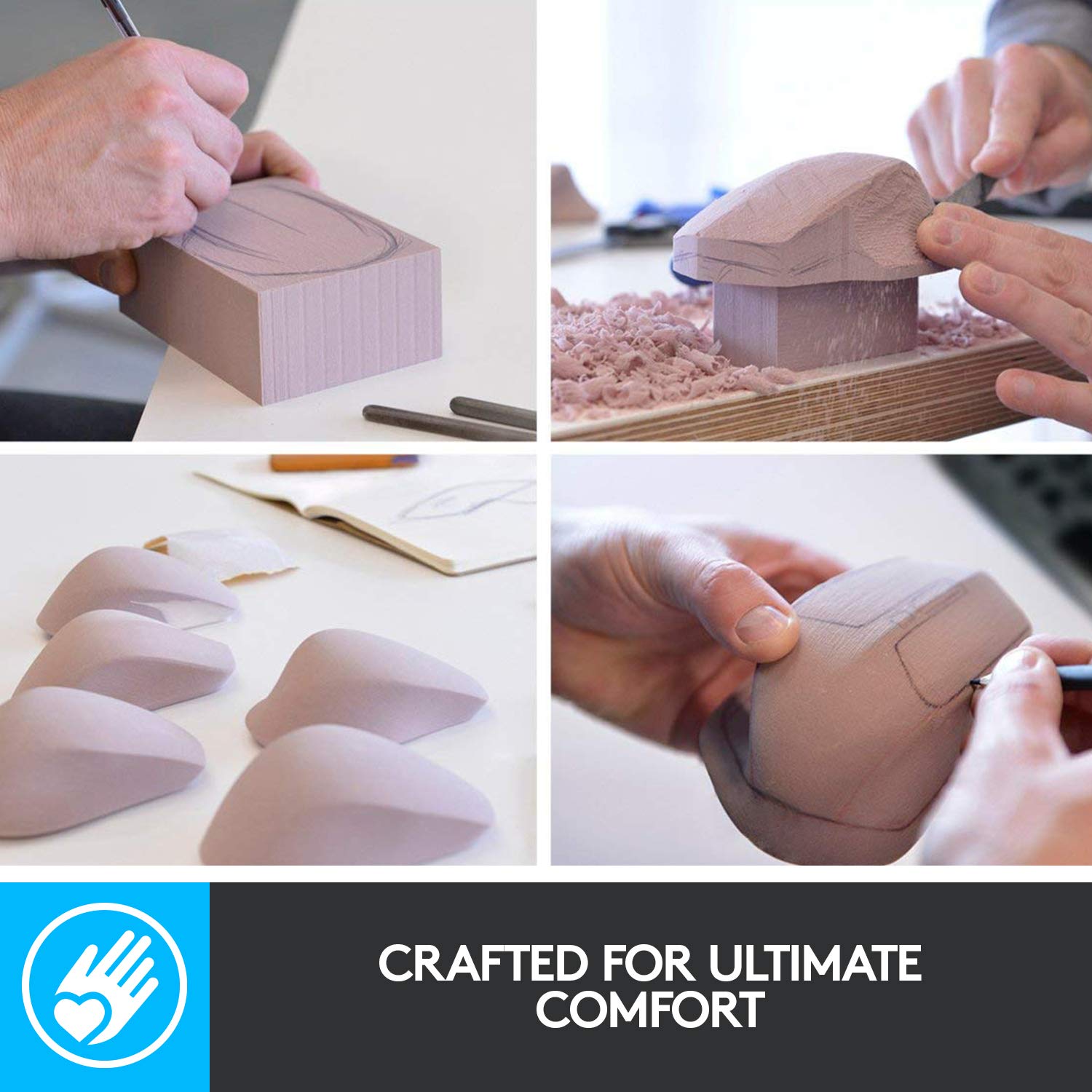 Logitech Mx Master 2S Wireless Mouse, Multi-Device, Bluetooth Or 2.4Ghz Wireless With Usb Unifying Receiver, 4000 Dpi Any Surfac