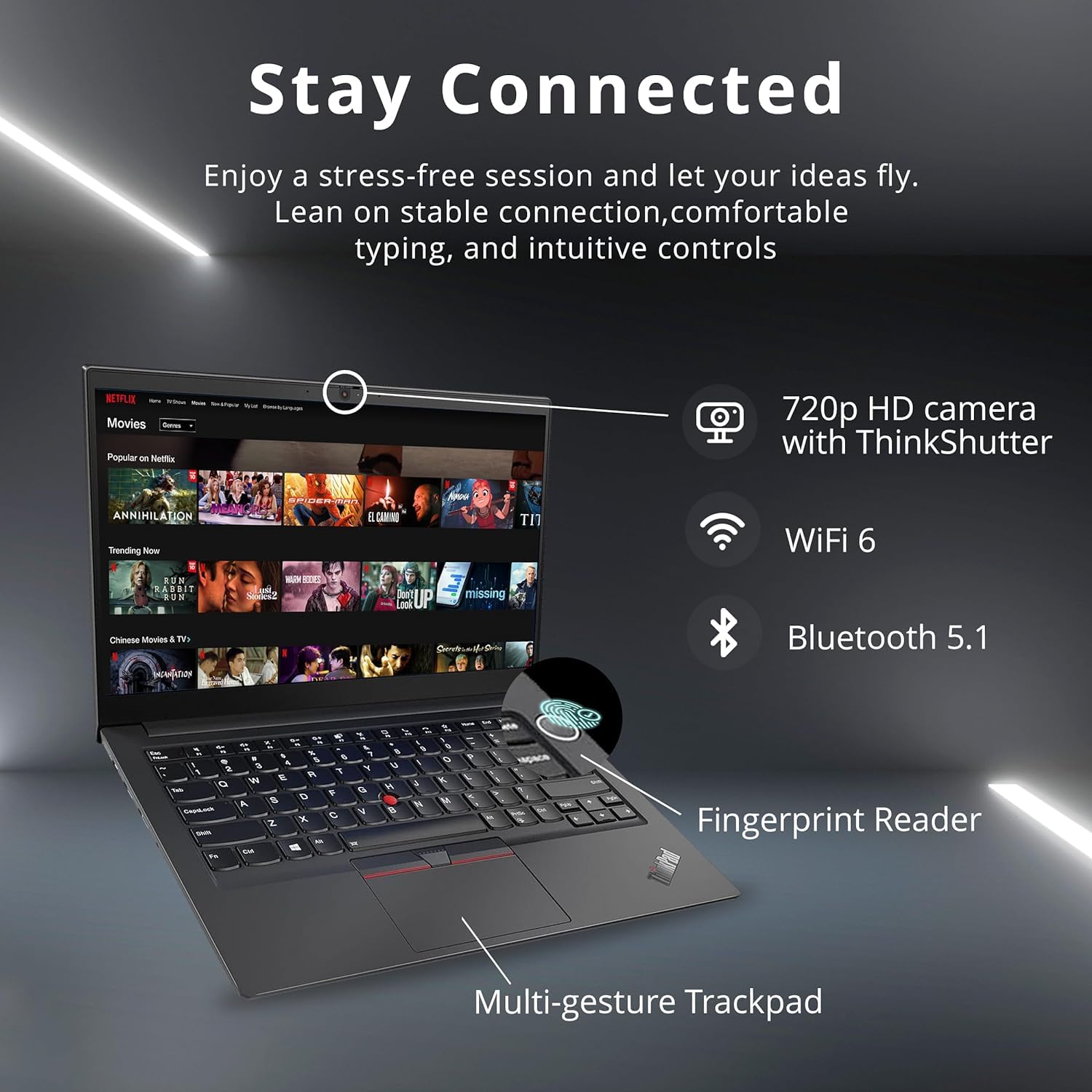 Lenovo Thinkpad E14 Gen 5 Business Laptop, 14'' Fhd+ Display, Amd Ryzen 7 7730U (Beat I7 1255U), 16Gb Ram, 512Gb Ssd, Fp Reader,