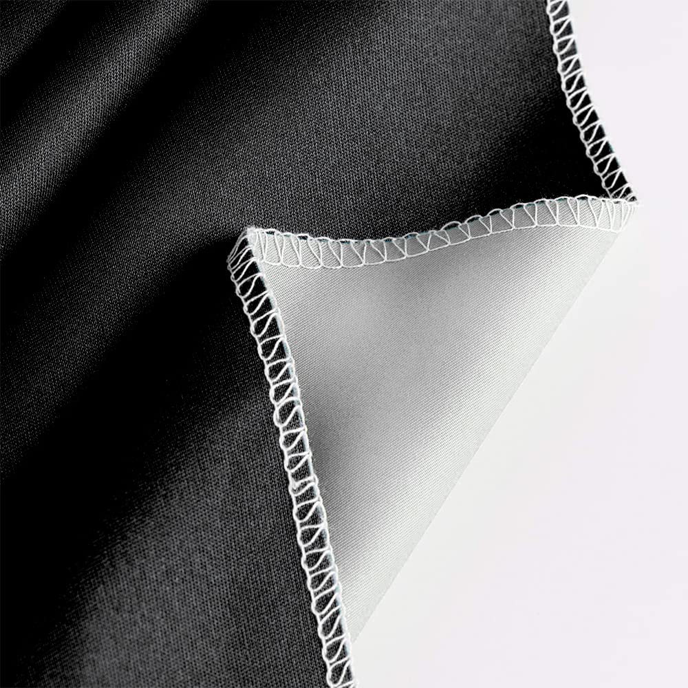 Lylycty Black White Photography Backdrop For Photoshoot, 2 In 1 Revisible Black Backdrop White Screen Background For Video Photo