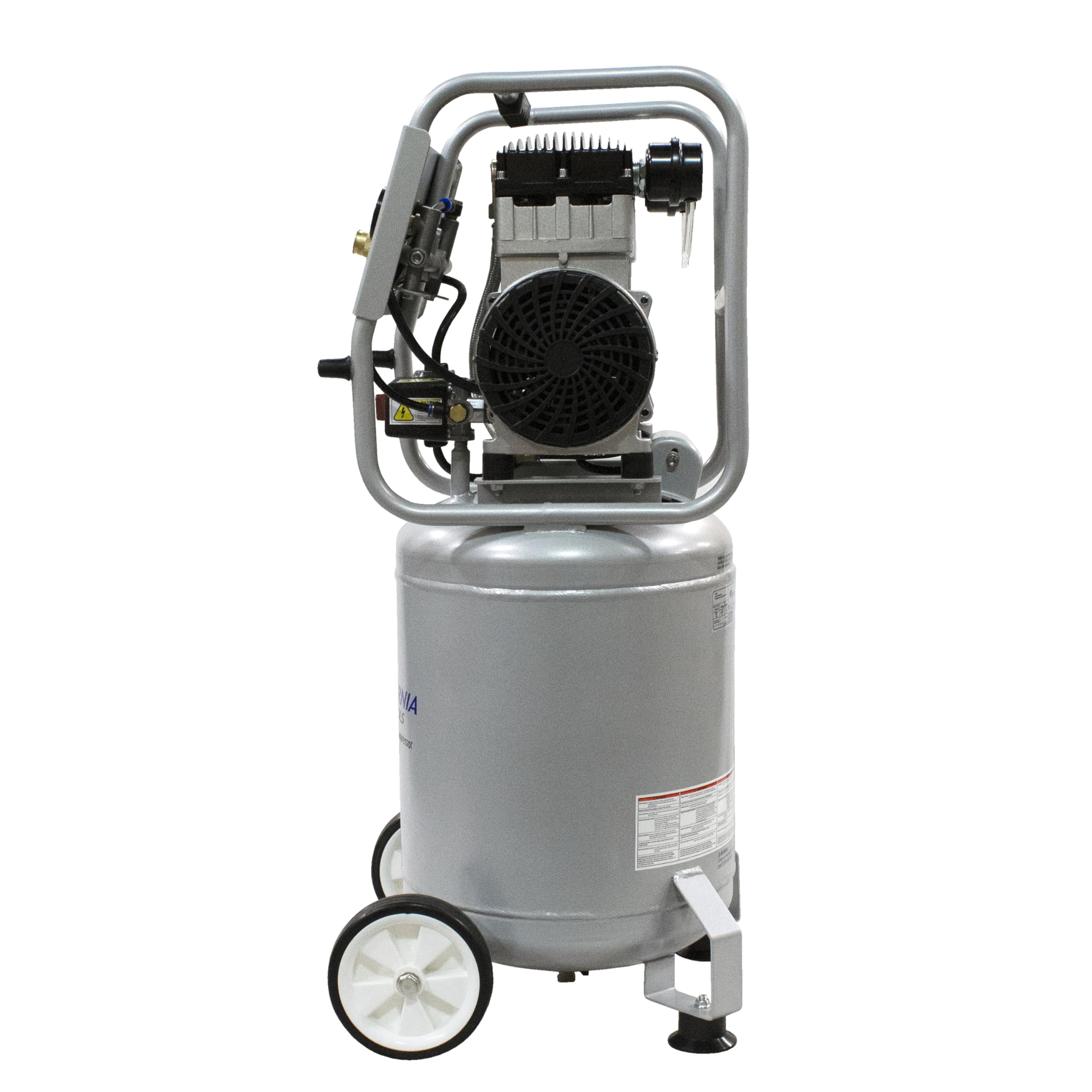California Air Tools 10020Acad Ultra Quiet & Oil-Free 2.0 Hp, 10.0 Gal. Aluminum Tank Air Compressor W/Auto Drain