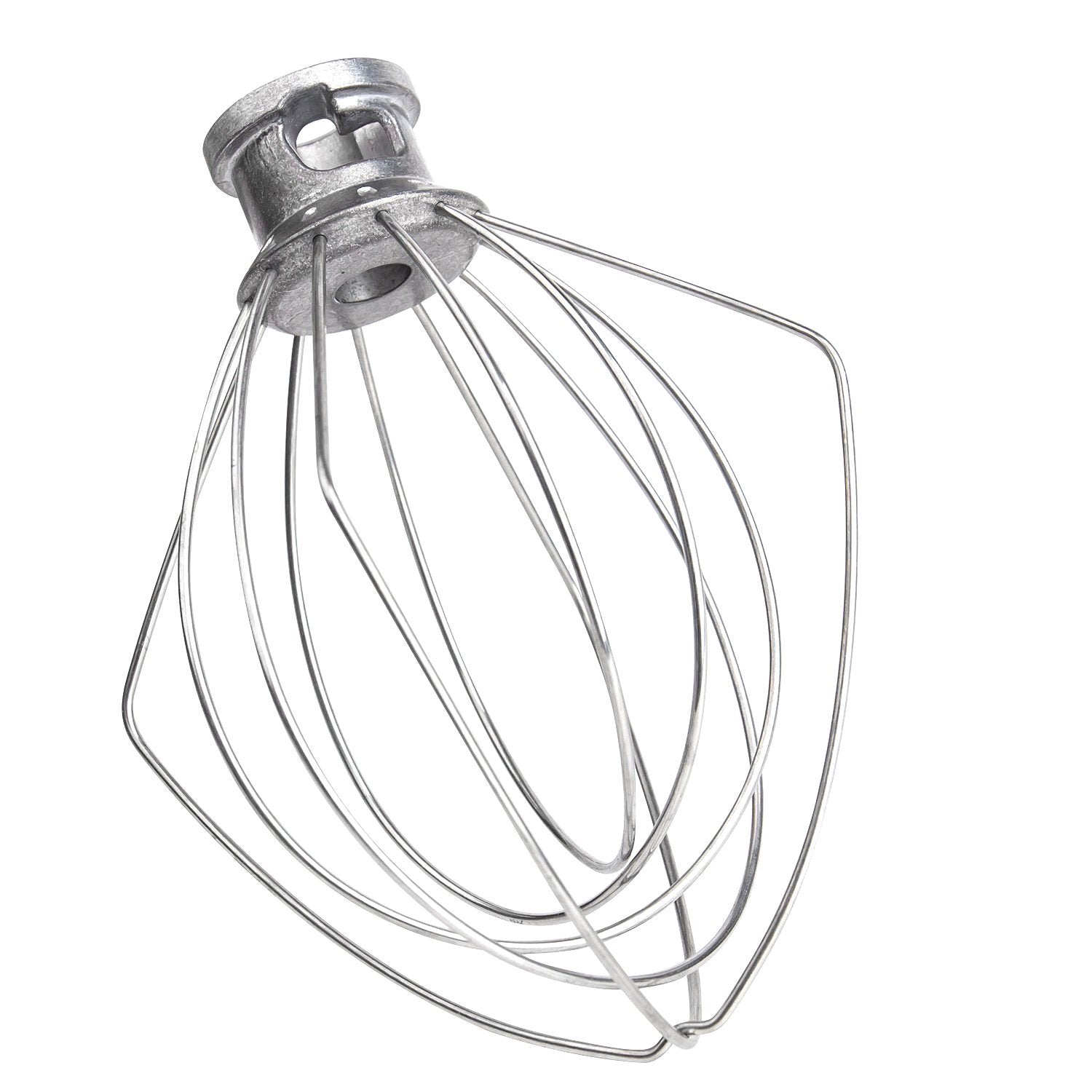 6 Wire Whip Attachment Fits Kitchenaid Tilt Head Stand Mixer Replace K45Ww, Stainless Steel, Egg Heavy Cream Beater, Cakes Mayon