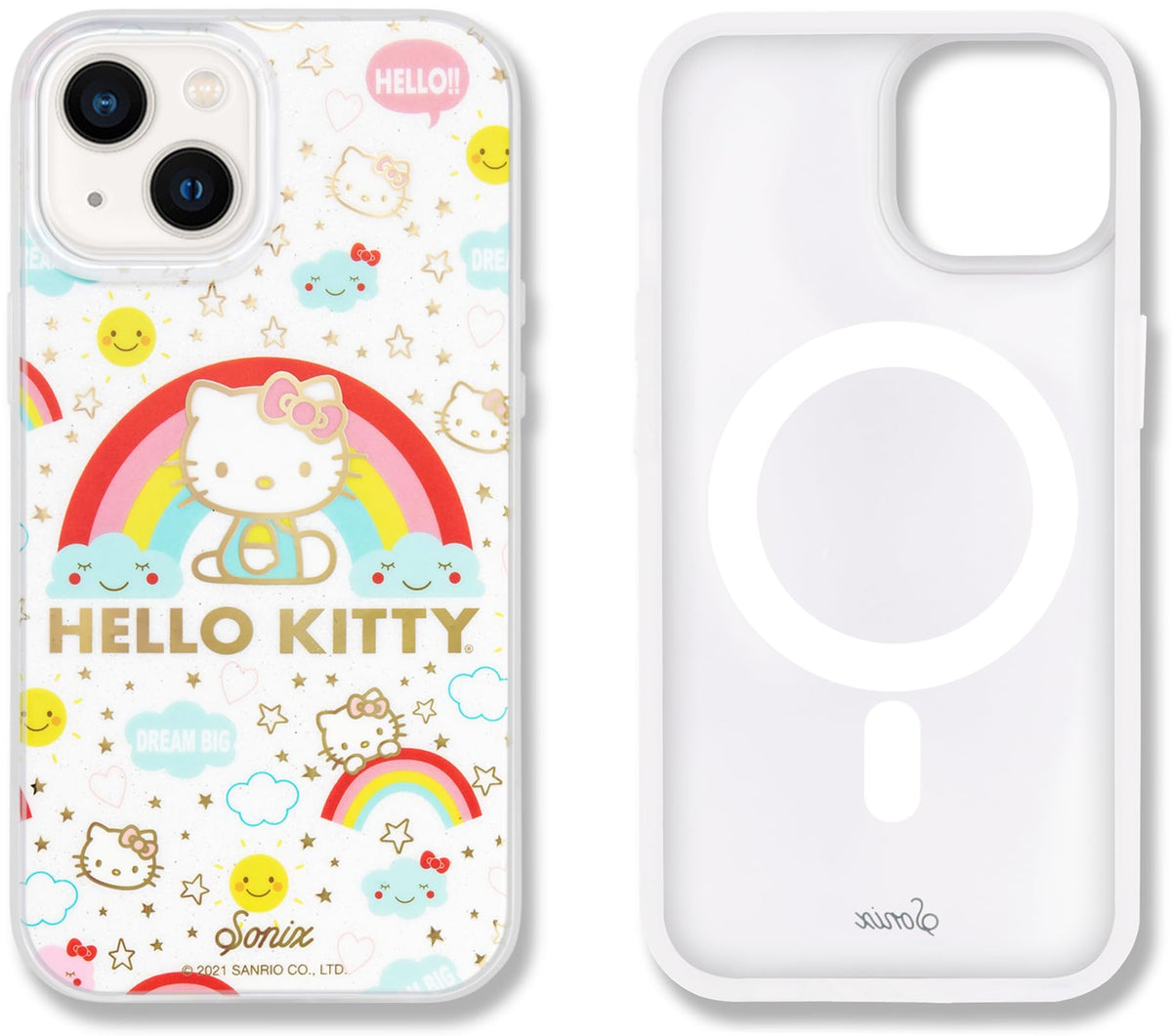 Sonix Case For Iphone 15, 14, 13 | Compatible With Magsafe | 10Ft Drop Tested | Hello Kitty Cosmic