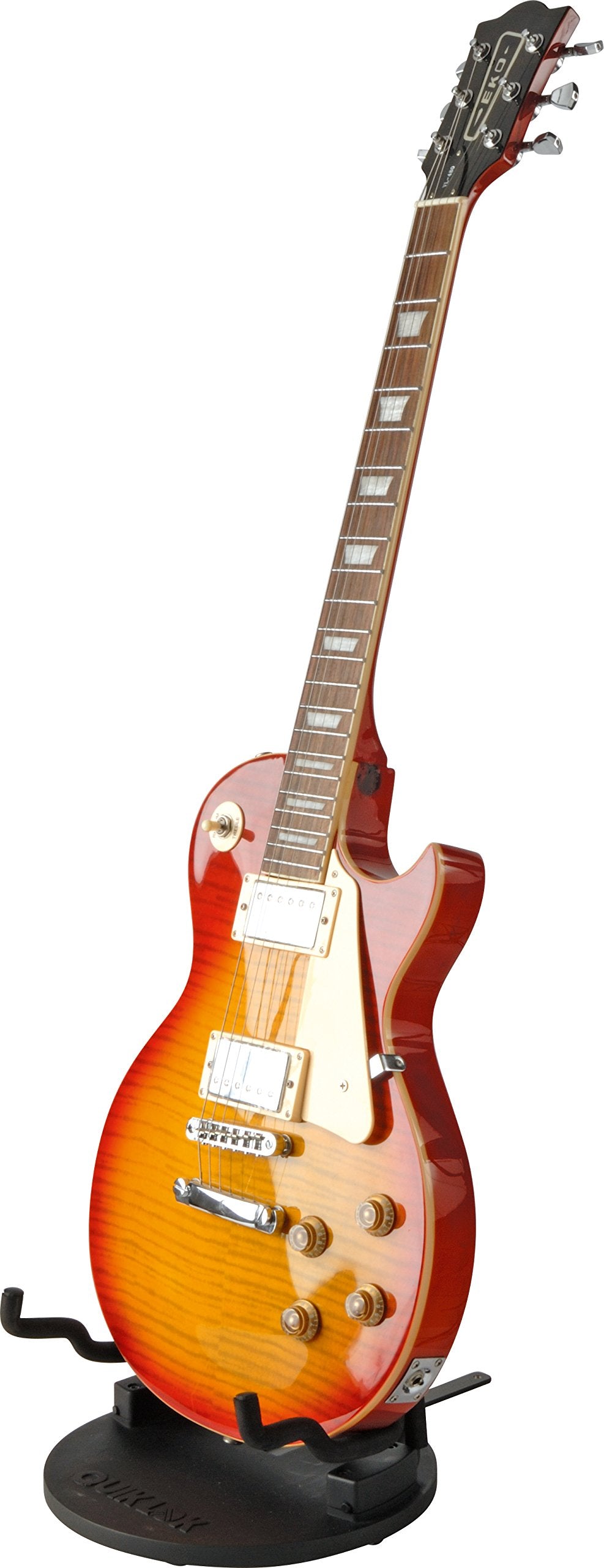 Quick Lok Gi8 Round Compact Portable Universal Guitar Stand