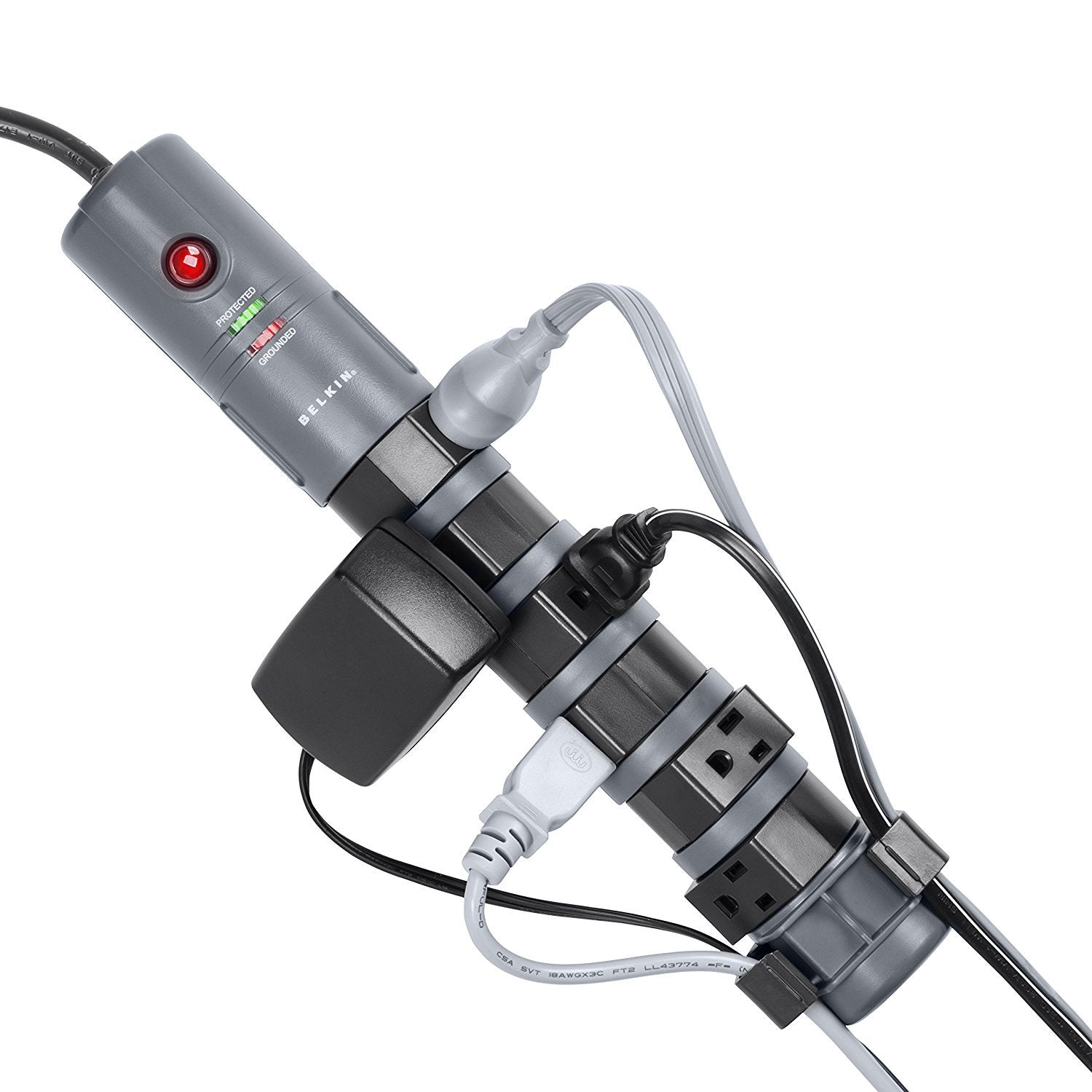 Belkin 8 Outlet Surge Prot W Phone