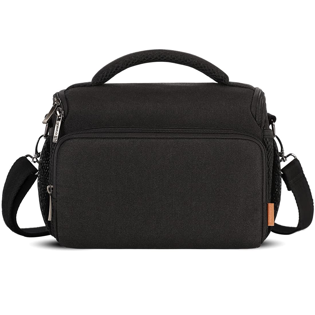 DOMISO Camera Bag Case Waterproof Anti-shock Shoulder Bag, Black