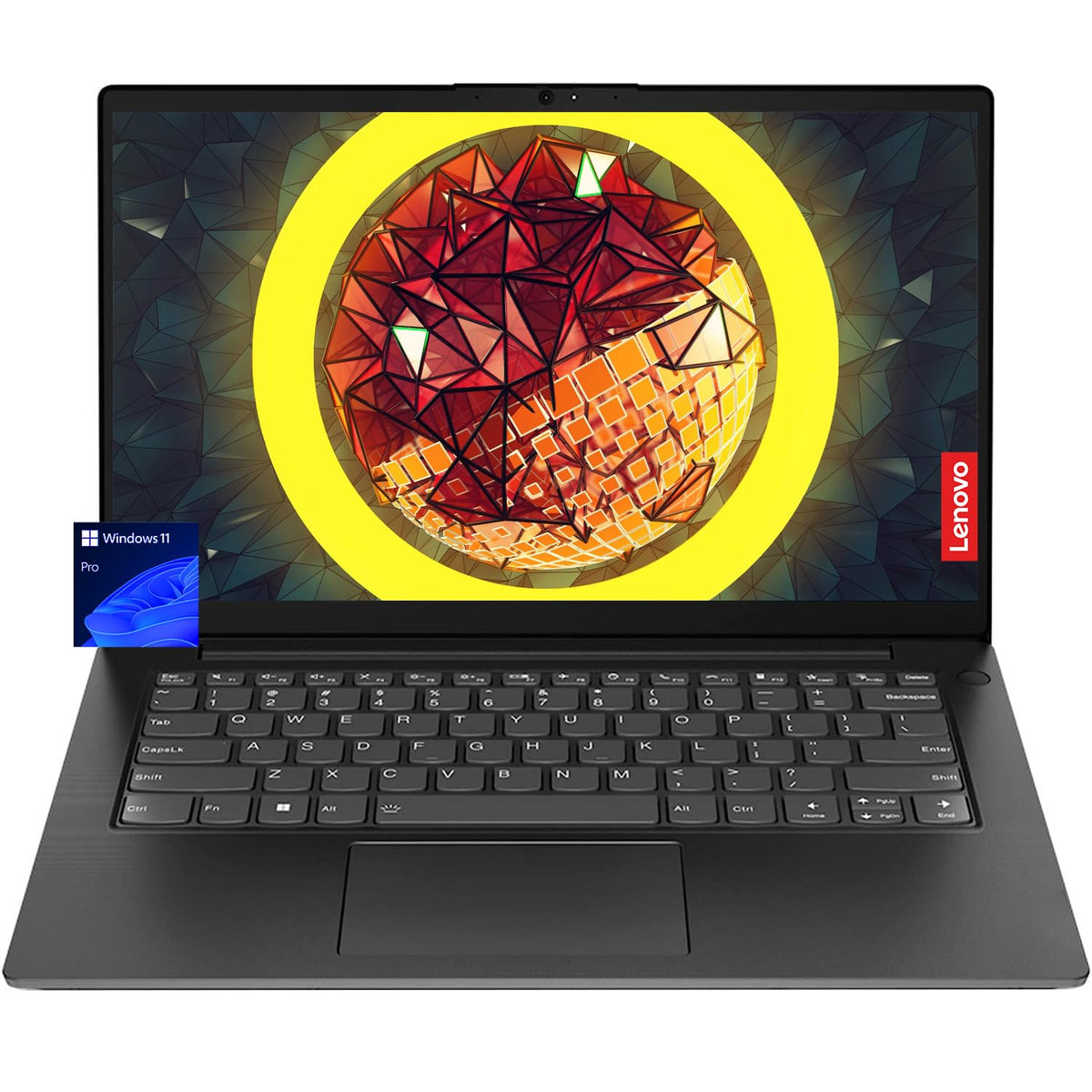 Lenovo Newest 14'' Fhd Slim Laptop, Amd Ryzen 5 7520U 4 Core Processor(Beat I5 1130G7), 512Gb Pcie Ssd, 8Gb Lpddr5 5500Mhz Memor