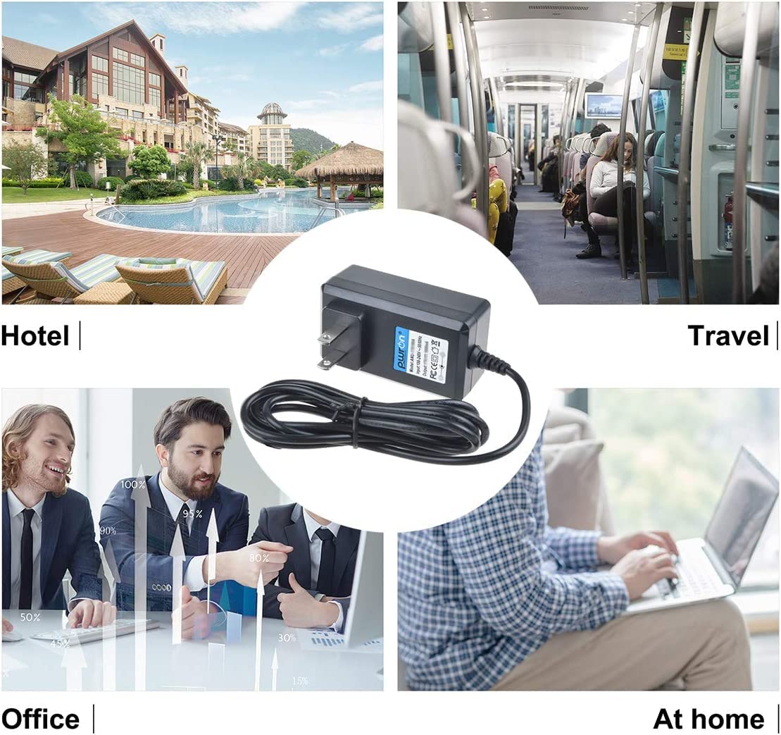 Pwron 6.6 Ft 12V Ac Power Adapter Charger For Yamaha Portatone Keyboard Psr E223,Psr 225,Psr 225Gm,Psr 230,Psr 248