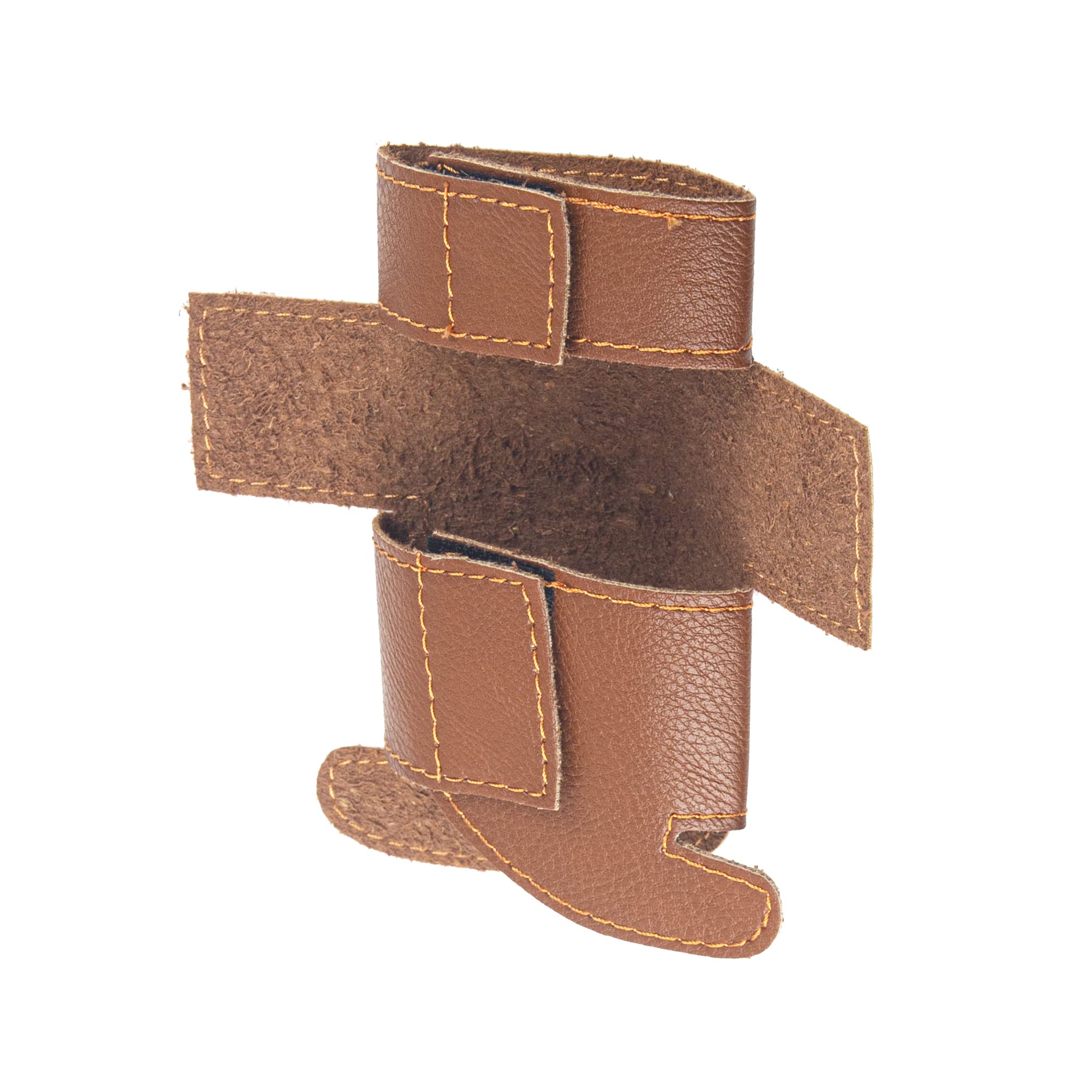 2Pcs Yootones Trumpet Leather Valve Guard,Trumpet Protective Cover Case Compatible With Trumpet Parts Accessories (Brown)