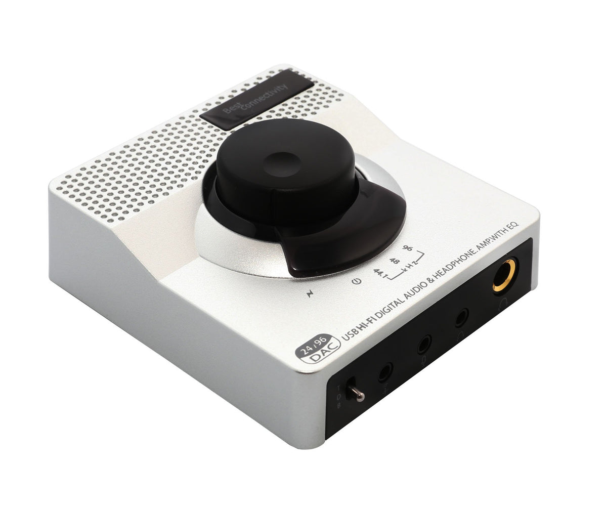 Premium Usb Dac With Optical, Coaxial, And 3.5Mm Audio Ports   Headphone Amplifier Mini Stereo Dac 24 Bit 96Khz  Digital To Anal