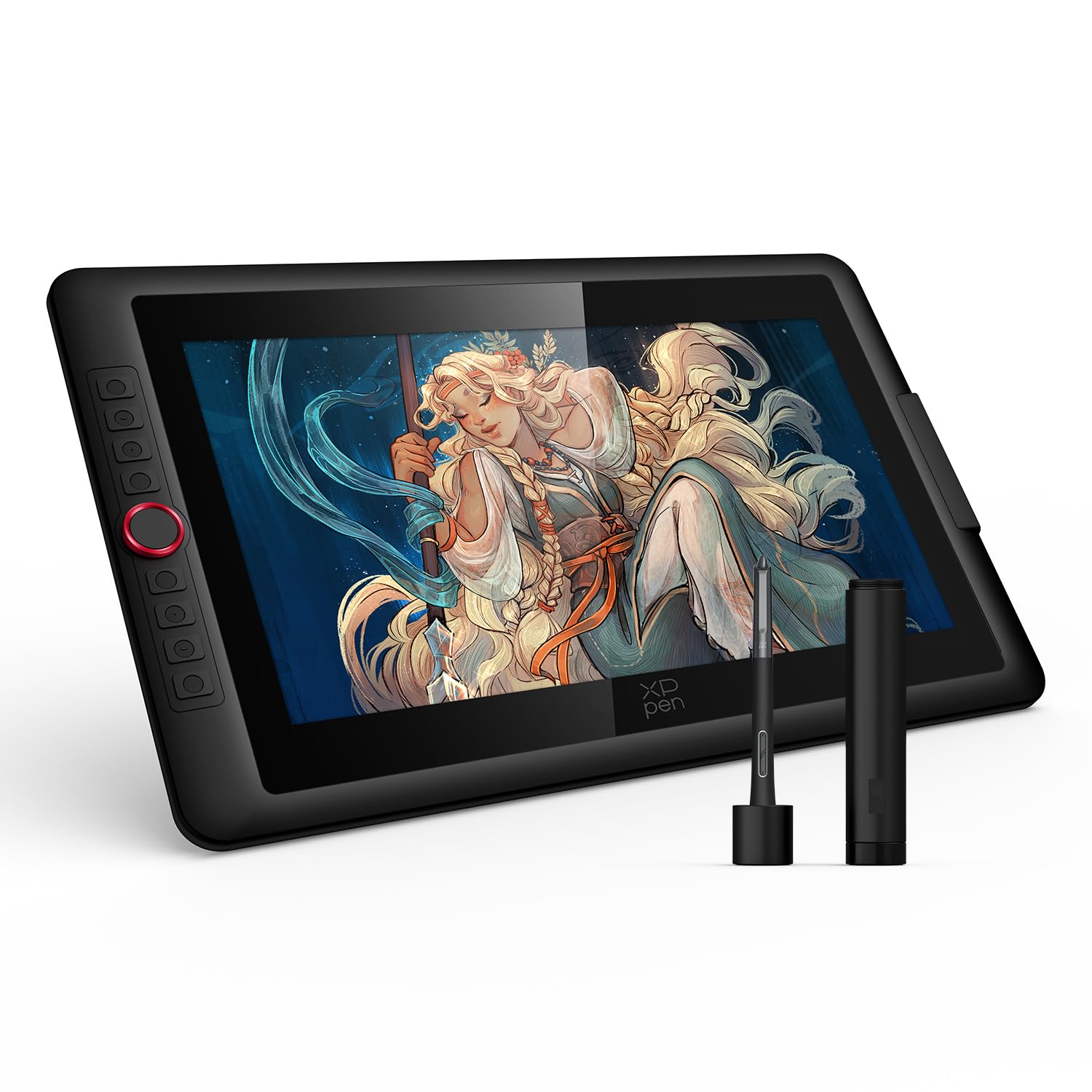 XPPen Artist 15.6 Pro V2 Drawing Tablet with Screen, 16K Pen Pressure Stylus Digital Art Tablet with Full-Laminated Anti-Glare G