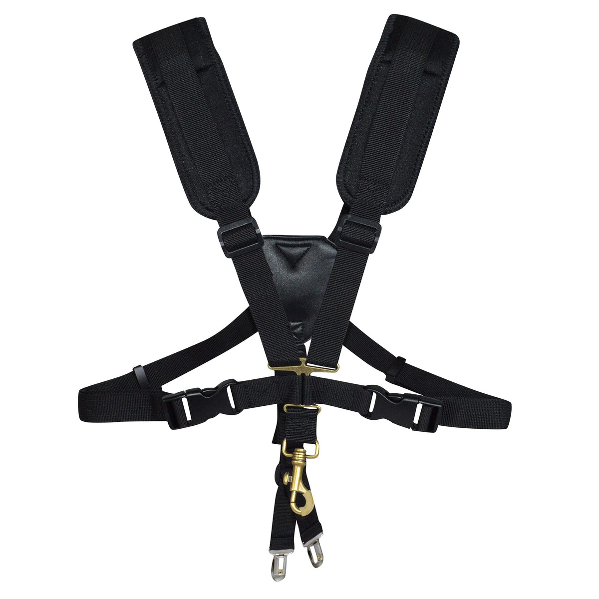 Adorence Saxophone Harness Strap, Padded Saxophone Shoulder Strap/Sax Chest Strap   Baritone, Tenor, Alto And Bari Sax Strap For