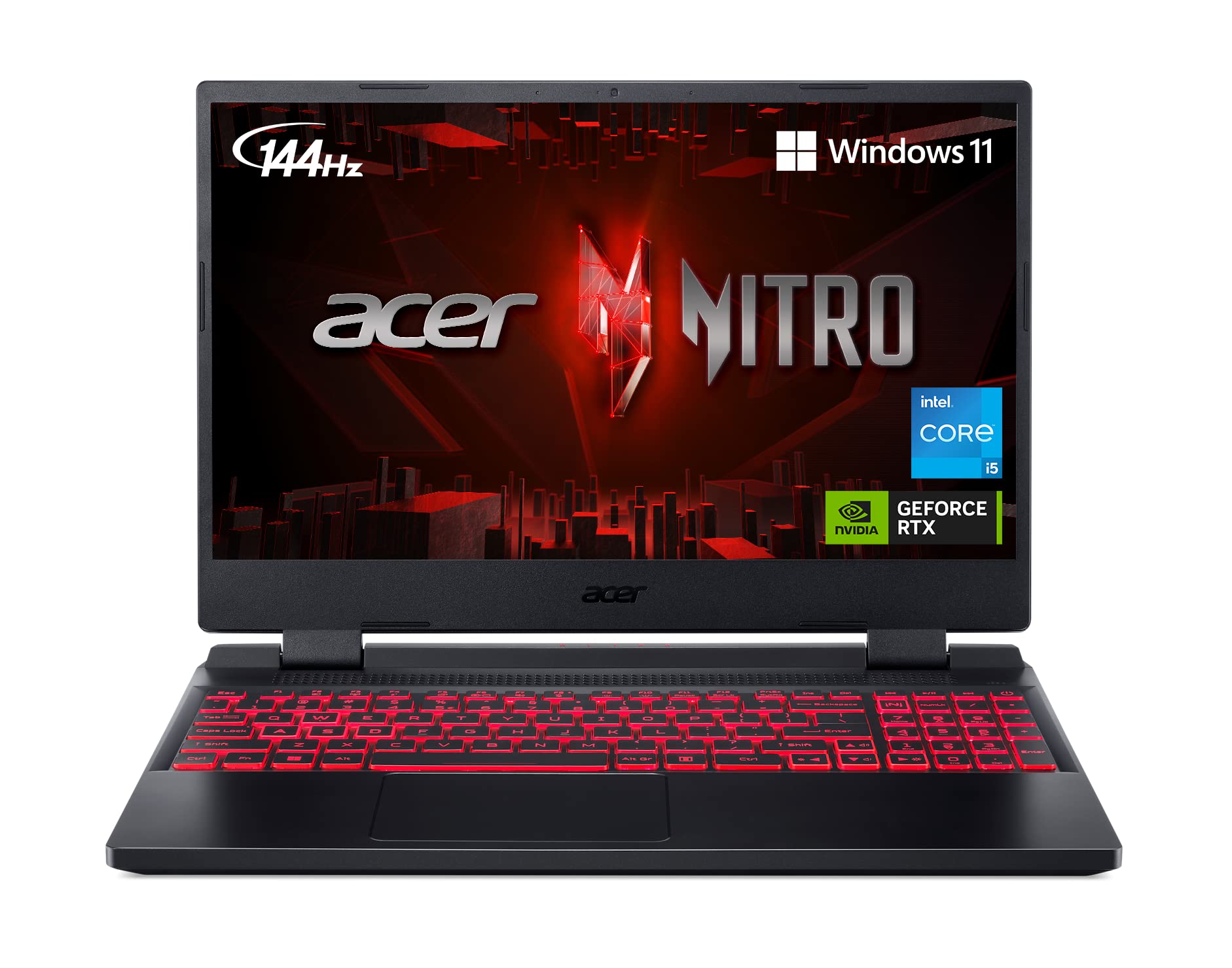 Acer Nitro 5 An515 58 57Y8 Gaming Laptop | Intel Core I5 12500H | Nvidia Geforce Rtx 3050 Ti Laptop Gpu | 15.6'' Fhd 144Hz Ips D