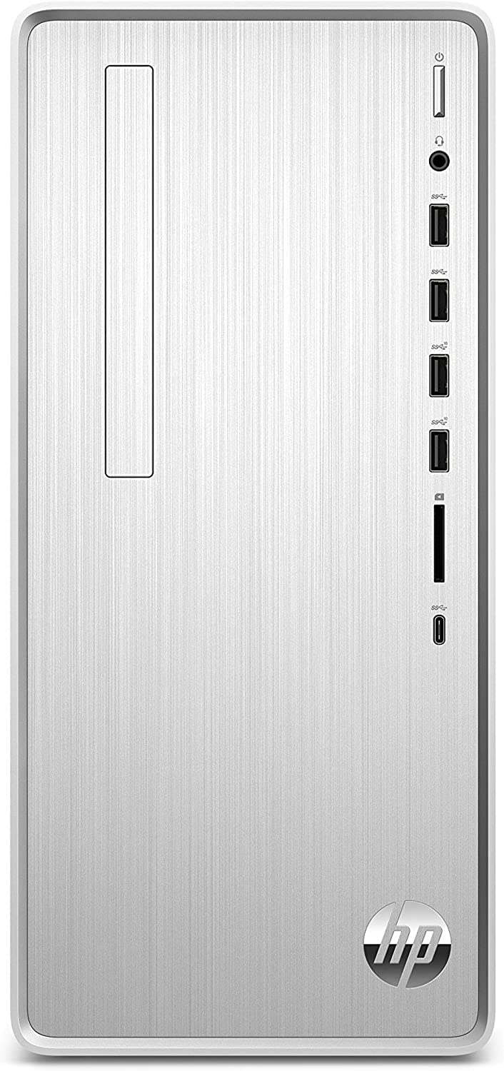 Hp 2022 Pavilion Tp01 Desktop Computer, Amd Ryzen 7-5700G (Beats Core I9-10900), Amd Radeon, 16Gb Ram, 1Tb Pcle Ssd, 9 Usb Ports