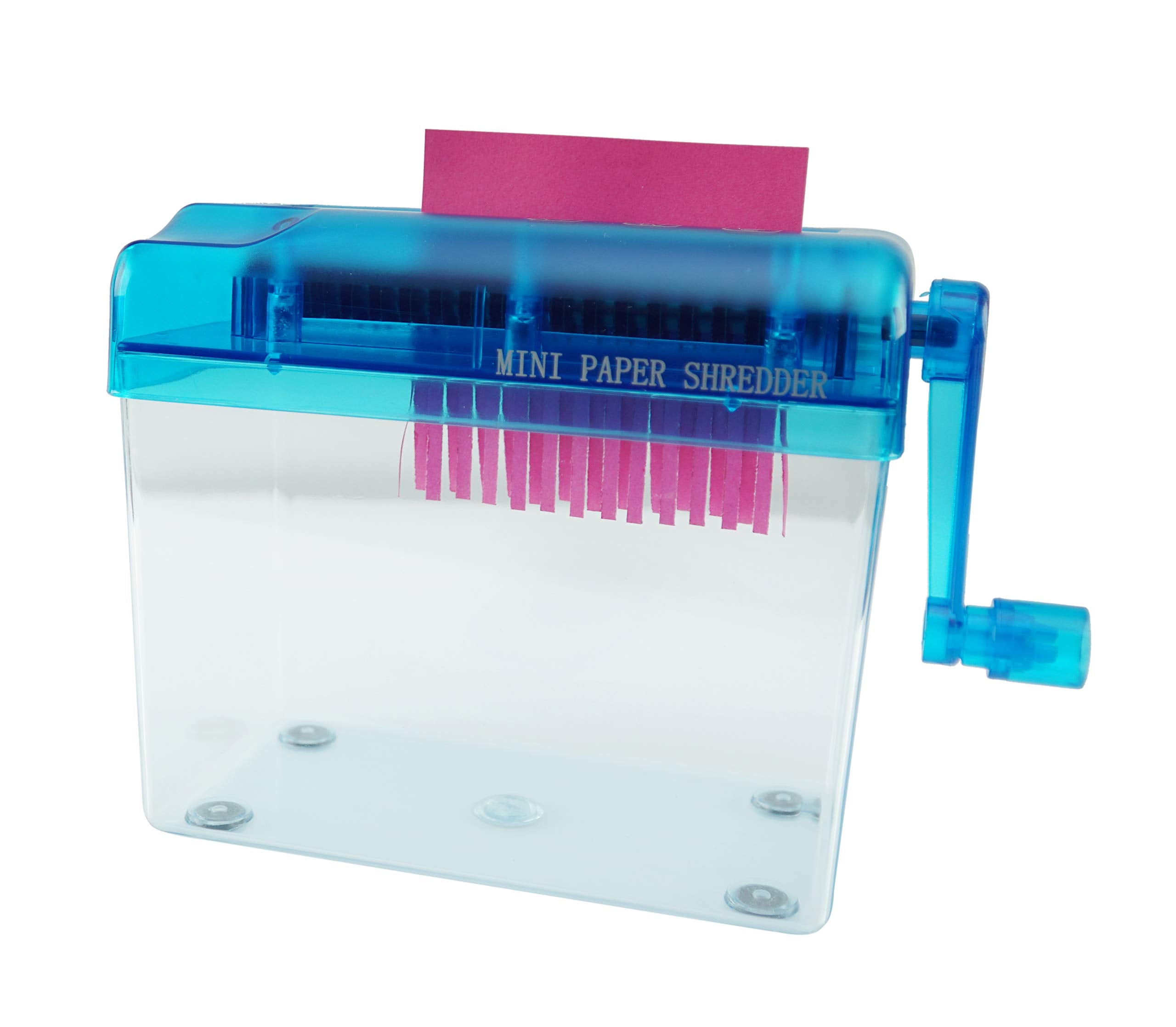 Home X Hand Crank Paper Document Shredder, Office And Teaching Supplies