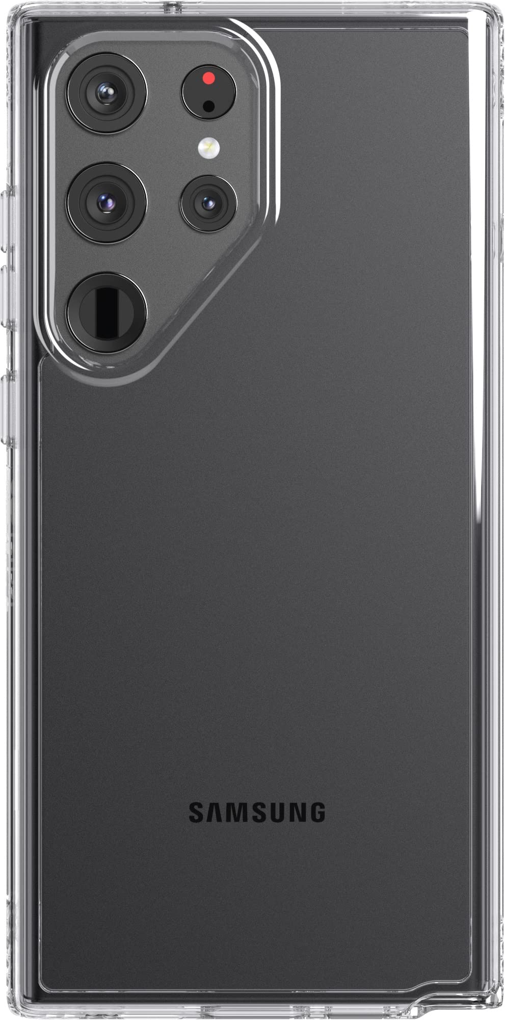 Tech21 Evo Clear For Samsung Galaxy S23 Ultra - Anti Yellowing Scratch Resistant With 12Ft Drop Protection Clear Phone Case