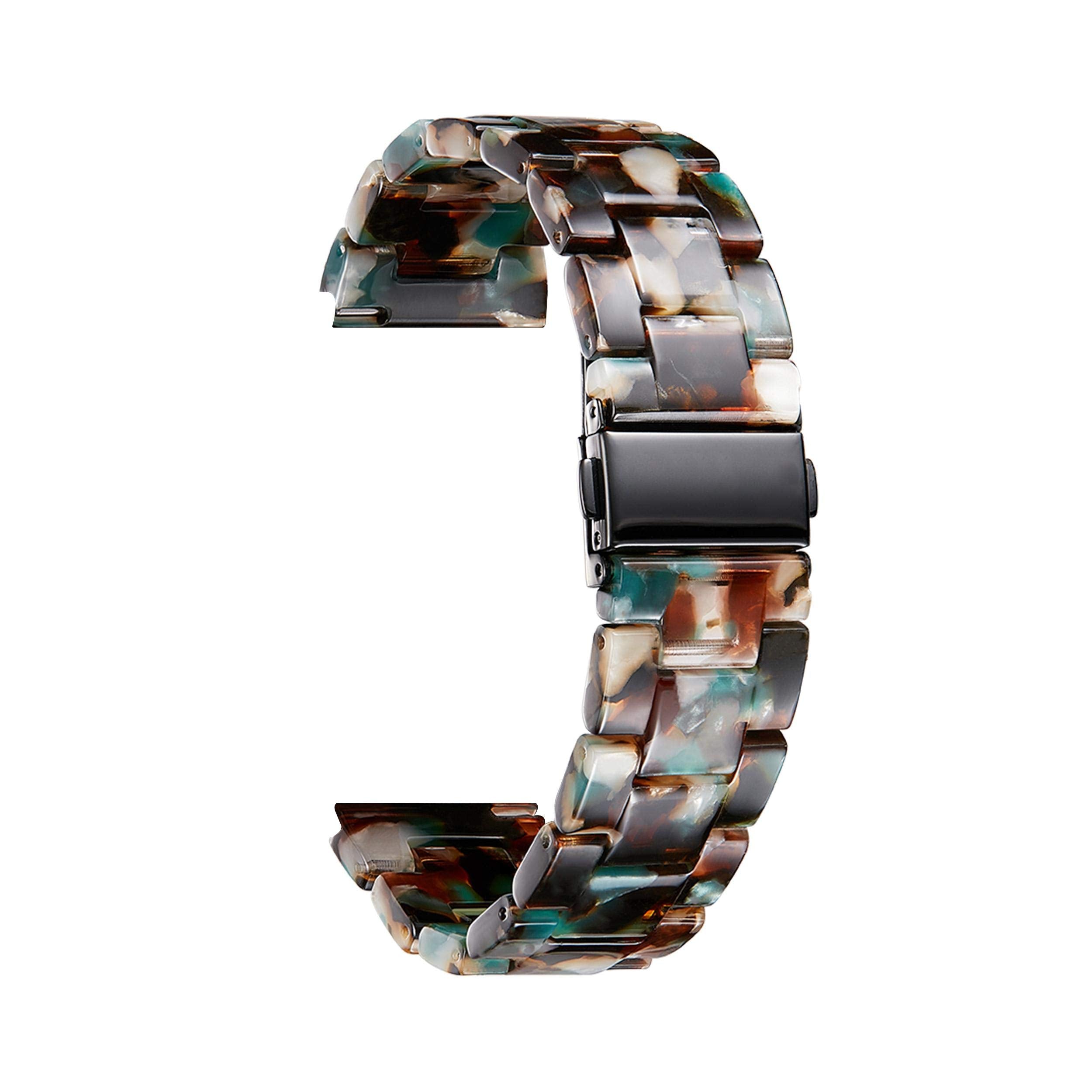 Binlun Resin Watch Straps For Women, Replacement Watch Band 18Mm/20Mm/22Mm 14 Colors Quick Release Wrist Strap For Men Smart Wat