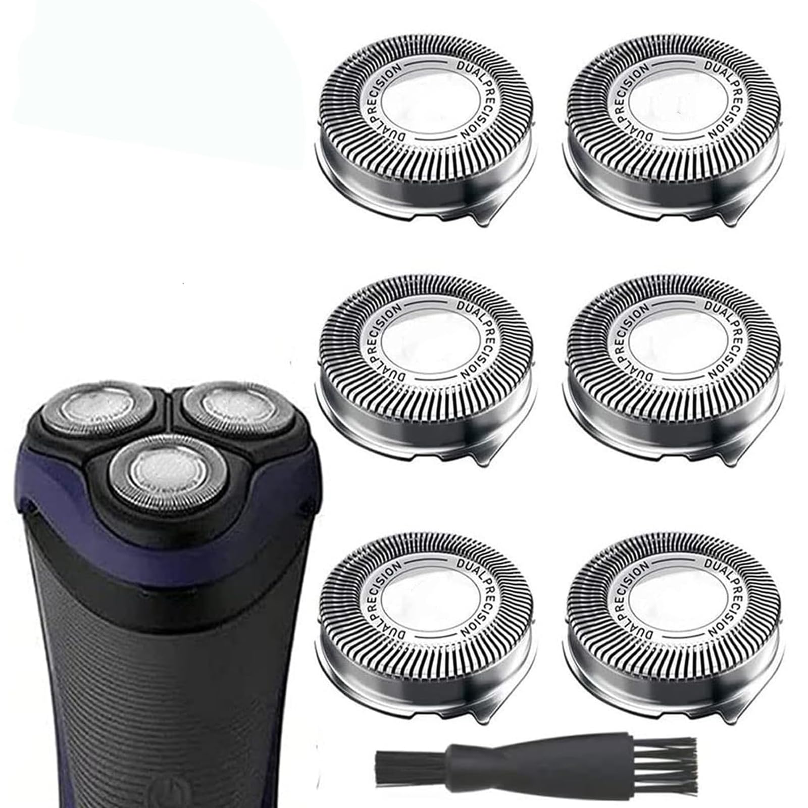 Hq8 Replacement Heads Fit For Philips Electric Shavers, Oem Hq8 Heads Upgraded Razor Replacement Blades Compatible With Norelco